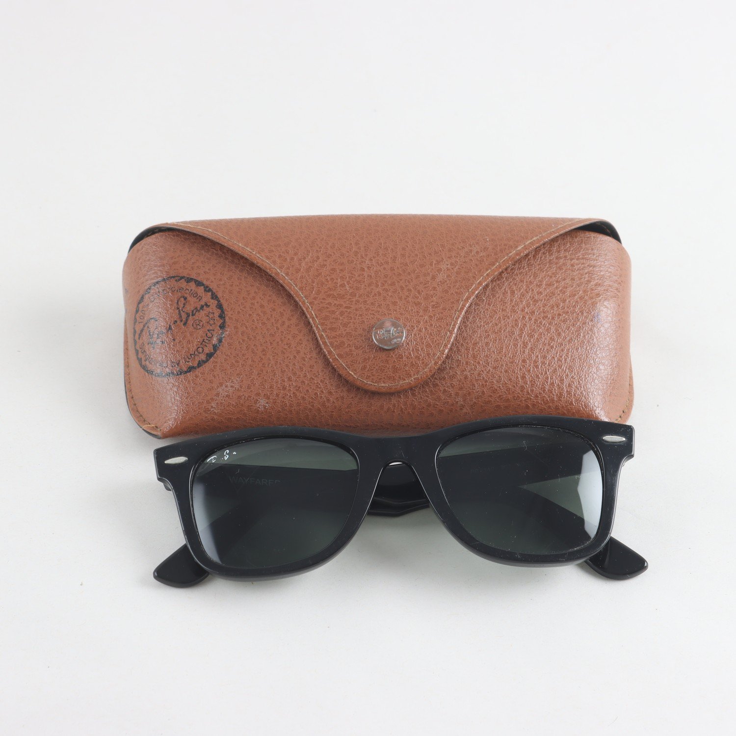 Solglasögon, acetat, Ray Ban Wayfarer, svarta