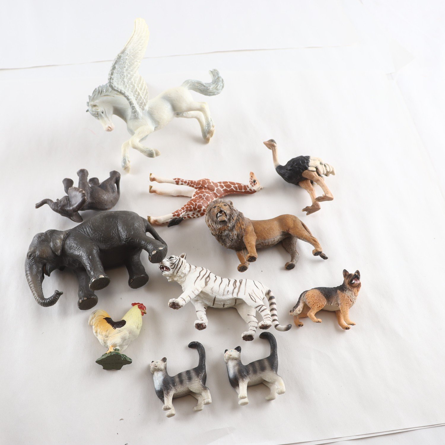 Djur, Schleich, blandat.
