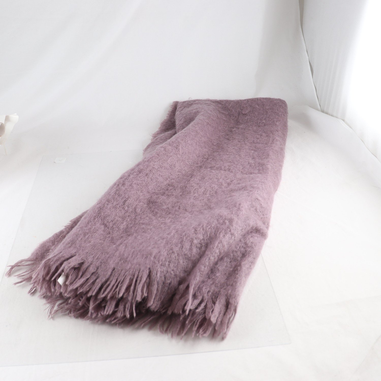 Filt, Foxford, lila, ull, mohair.