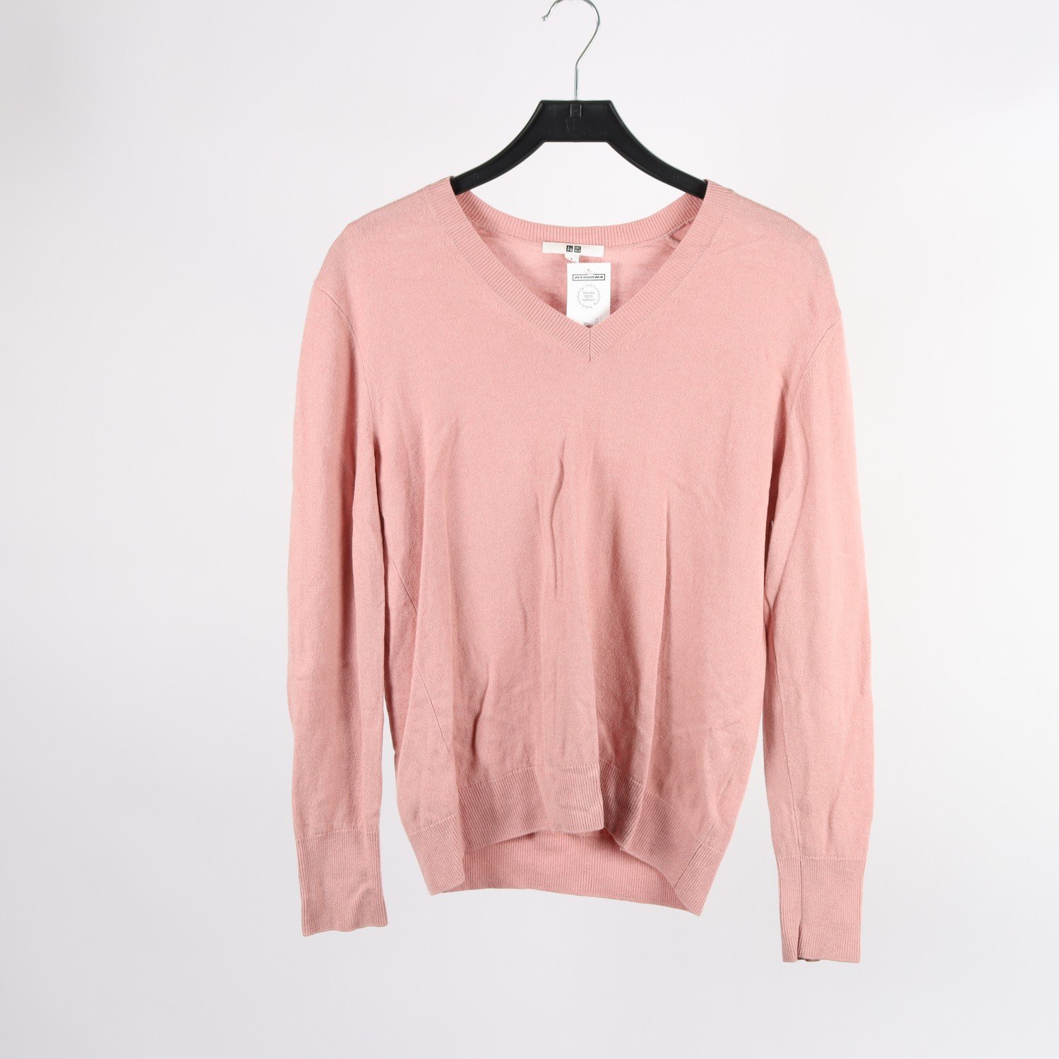 Tröja, Uniqlo, rosa, cashmere, stl. L.