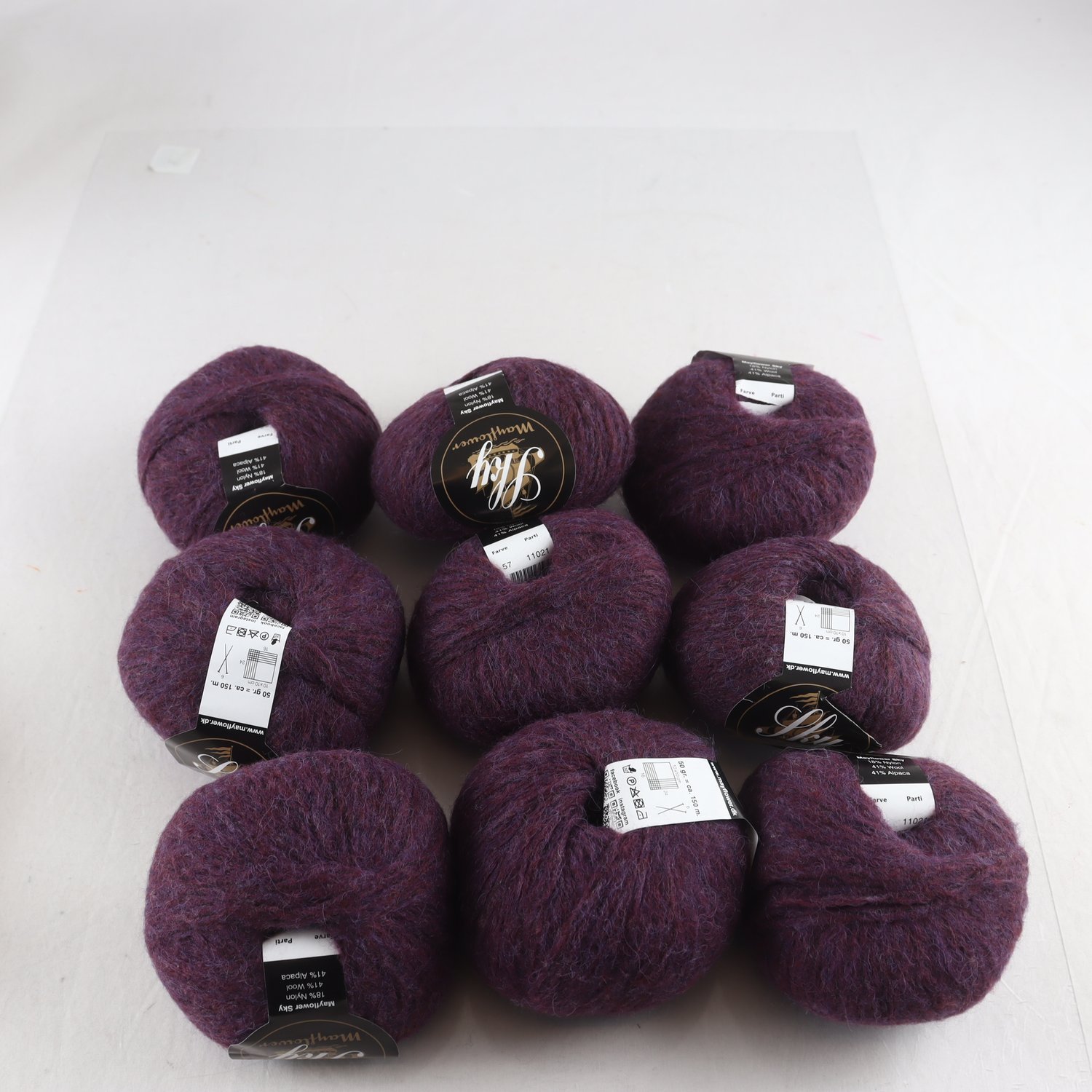 Garn, Drops, orange, alpaca, silke.