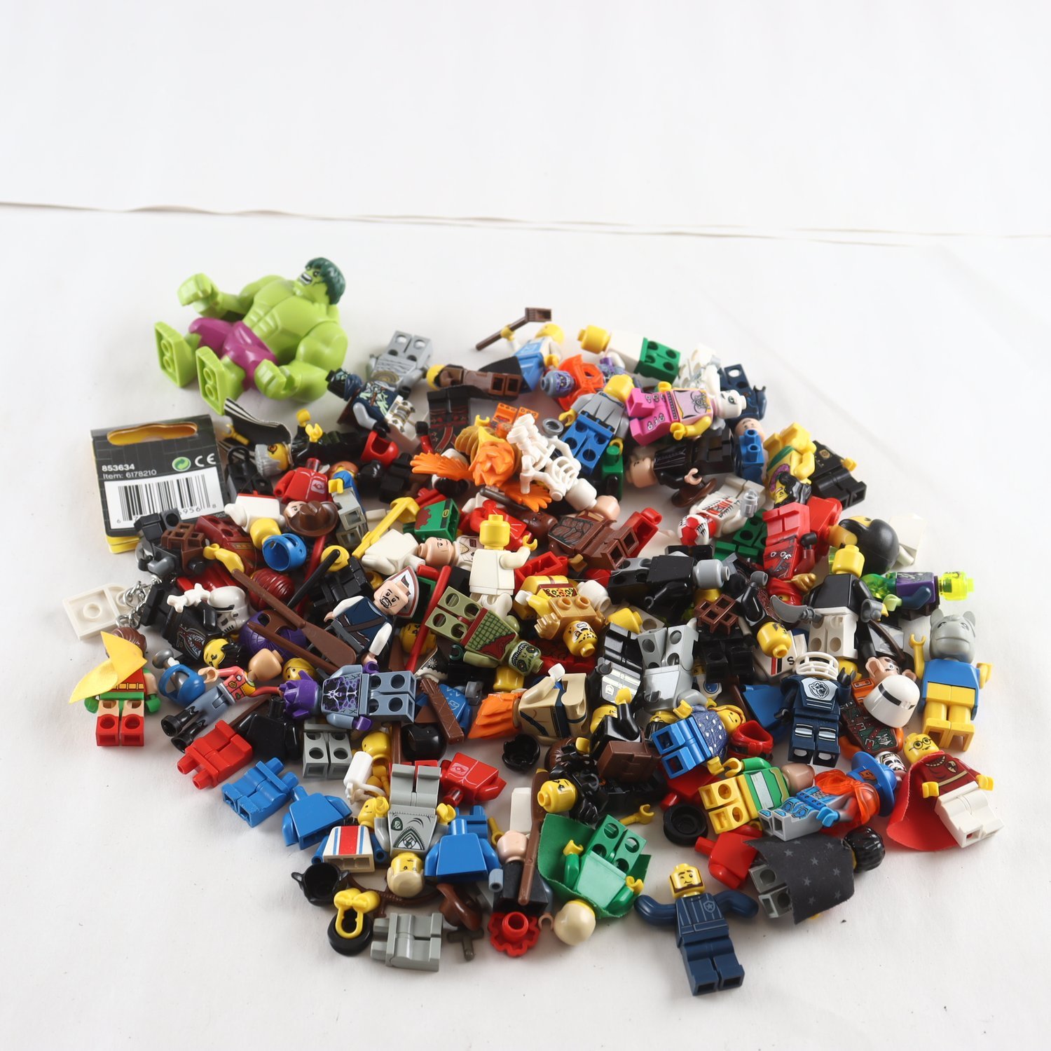 Lego, Lego figurer, blandat.