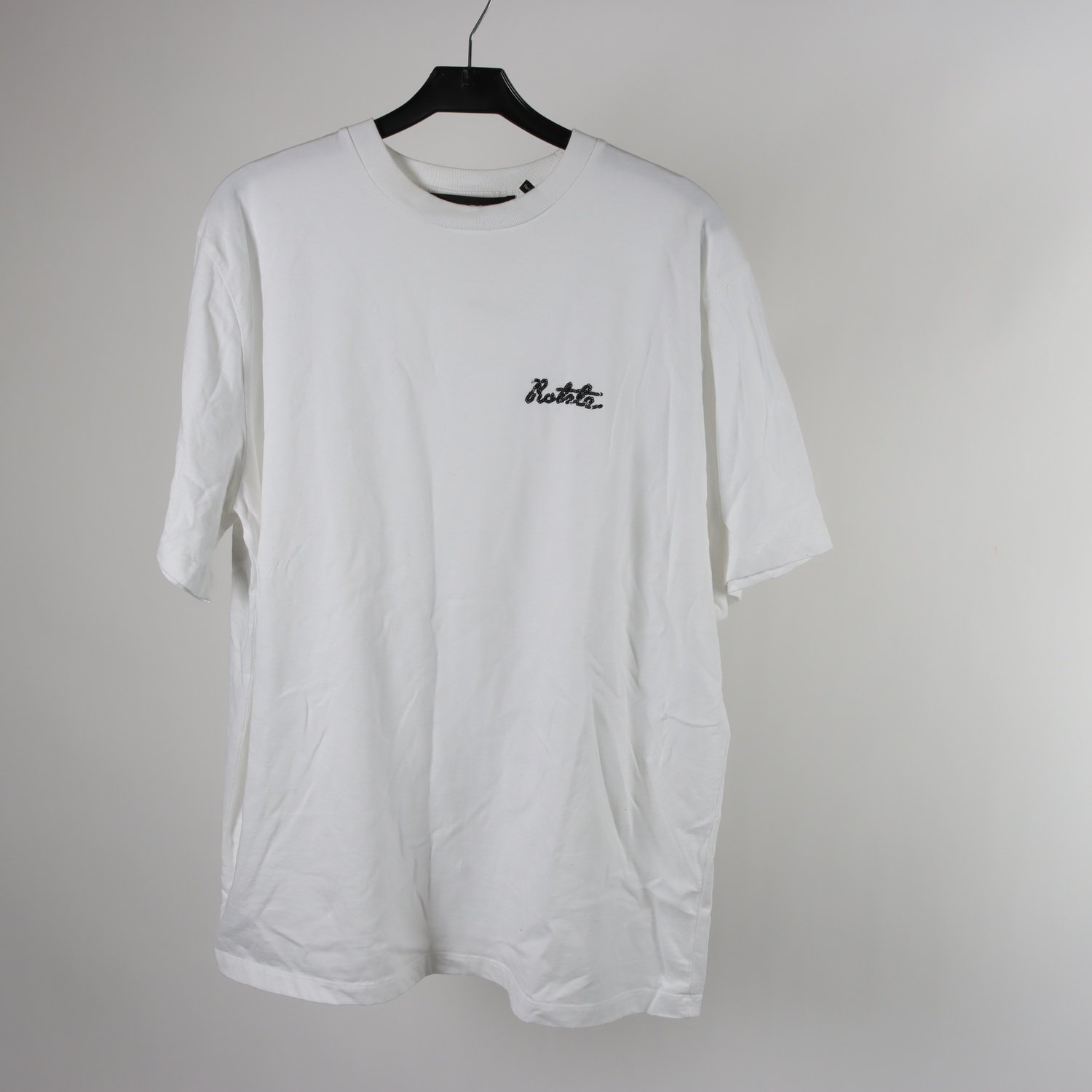 T-shirt, Rotate, vit, stl ca. L/XL