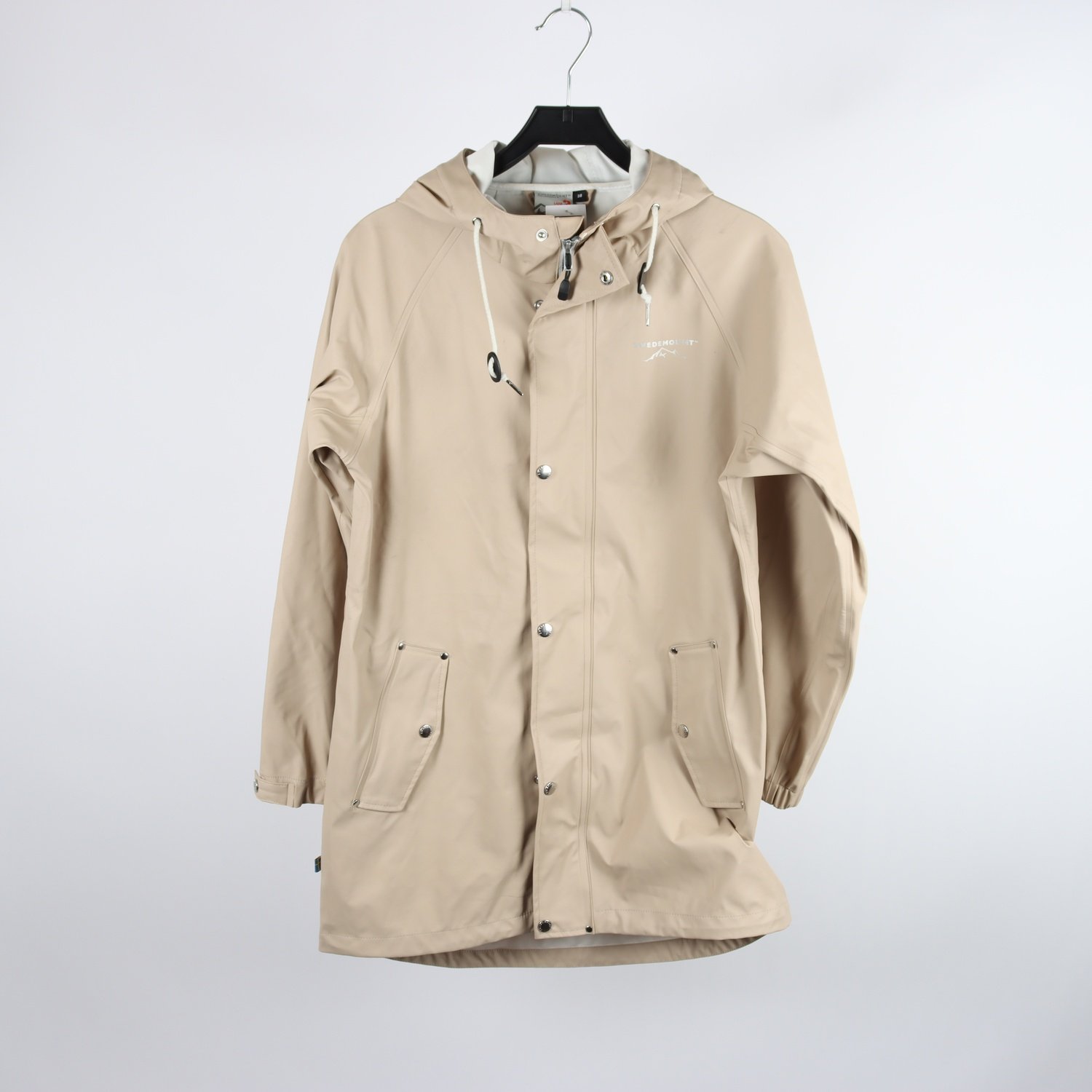 Regnkappa, Swedemount, beige, stl. 38