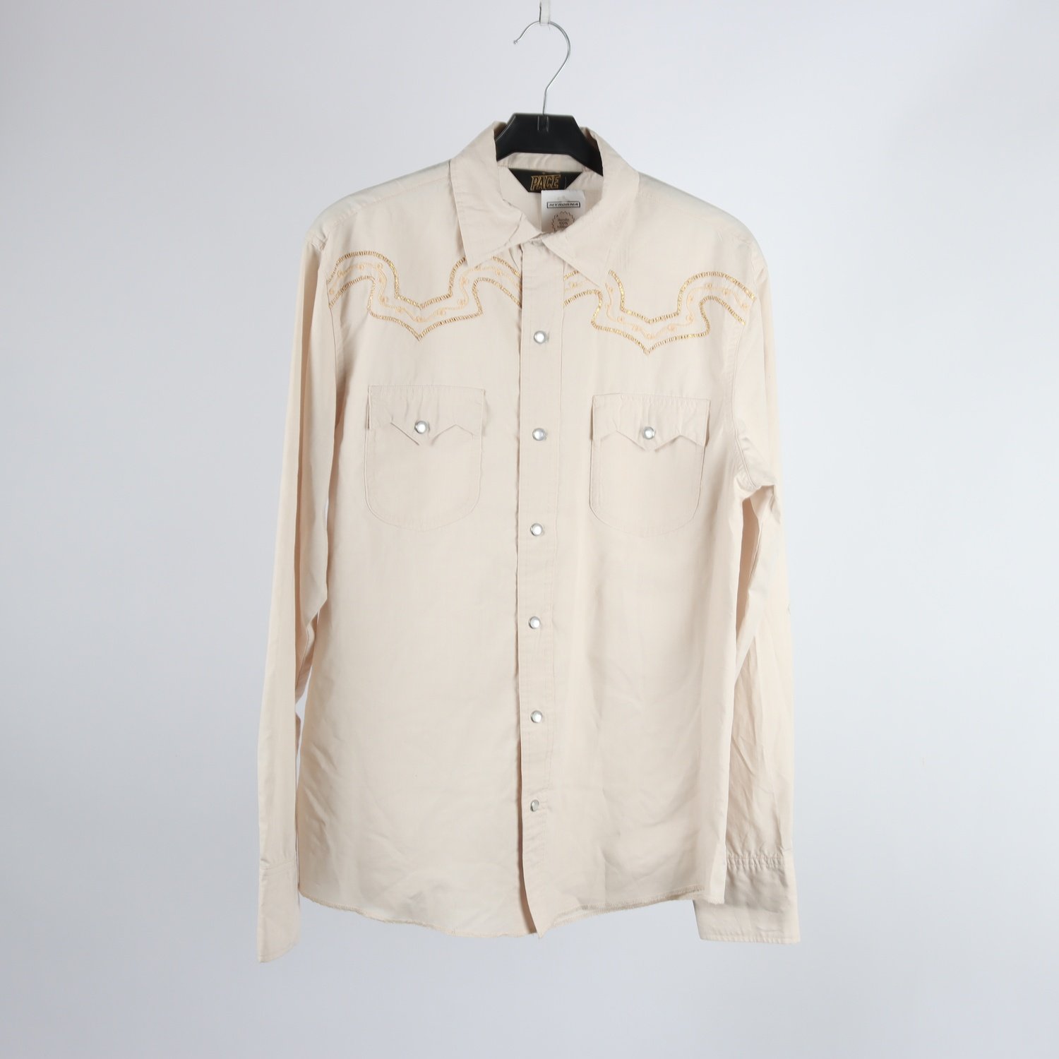 Skjorta, Pace, beige, broderi, stl. M