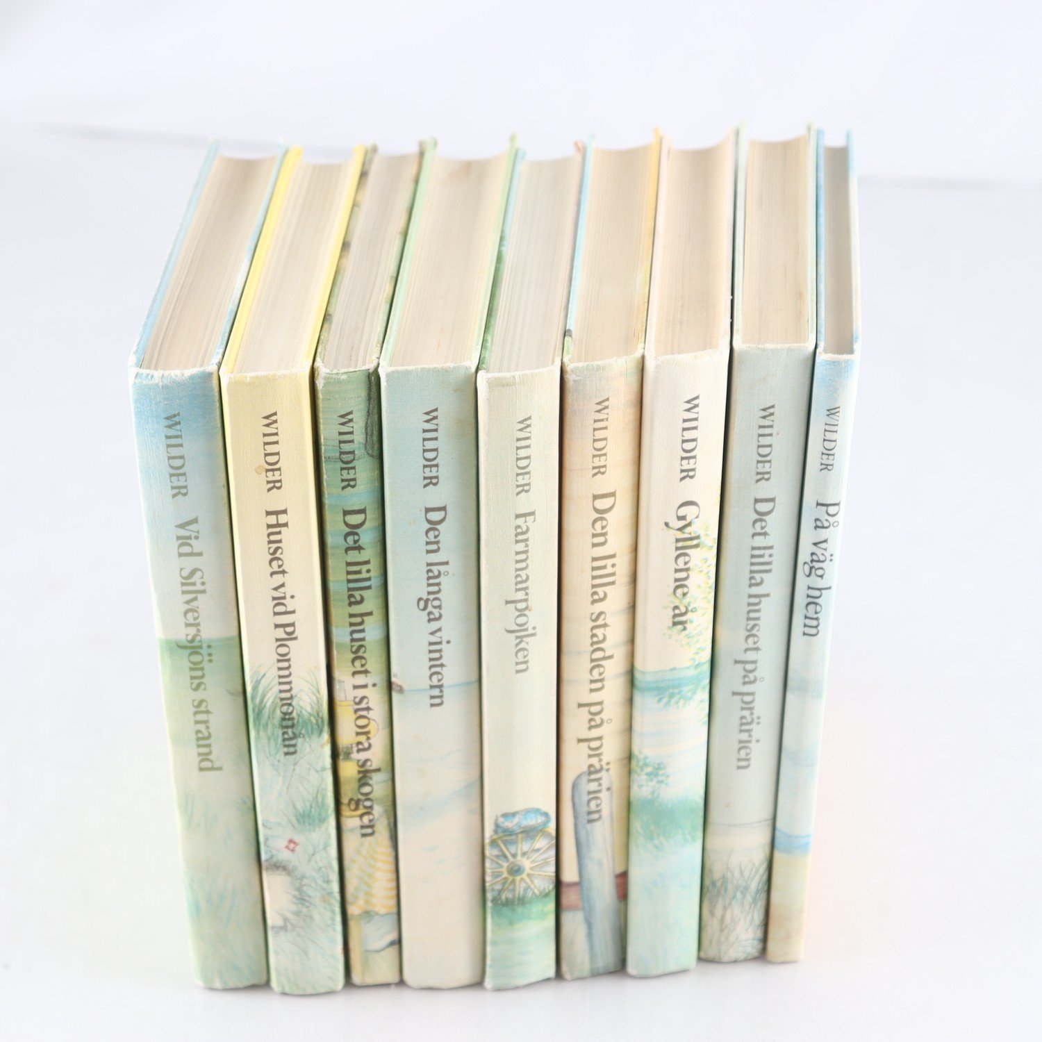 Laura Ingalls Wilder, Det lilla huset på prärien, 9 vol. Samfraktas ej