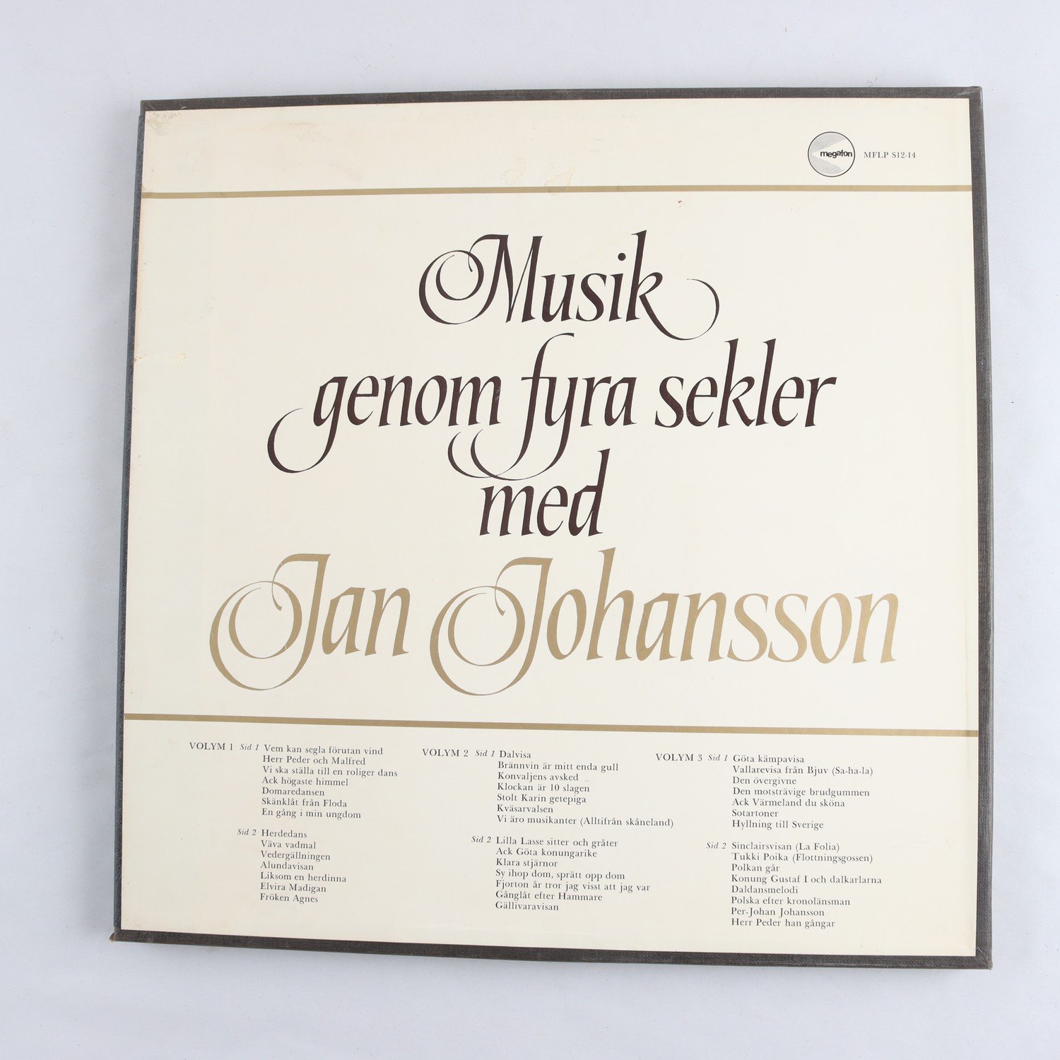 LP Jan Johansson, Musik Genom Fyra Sekler