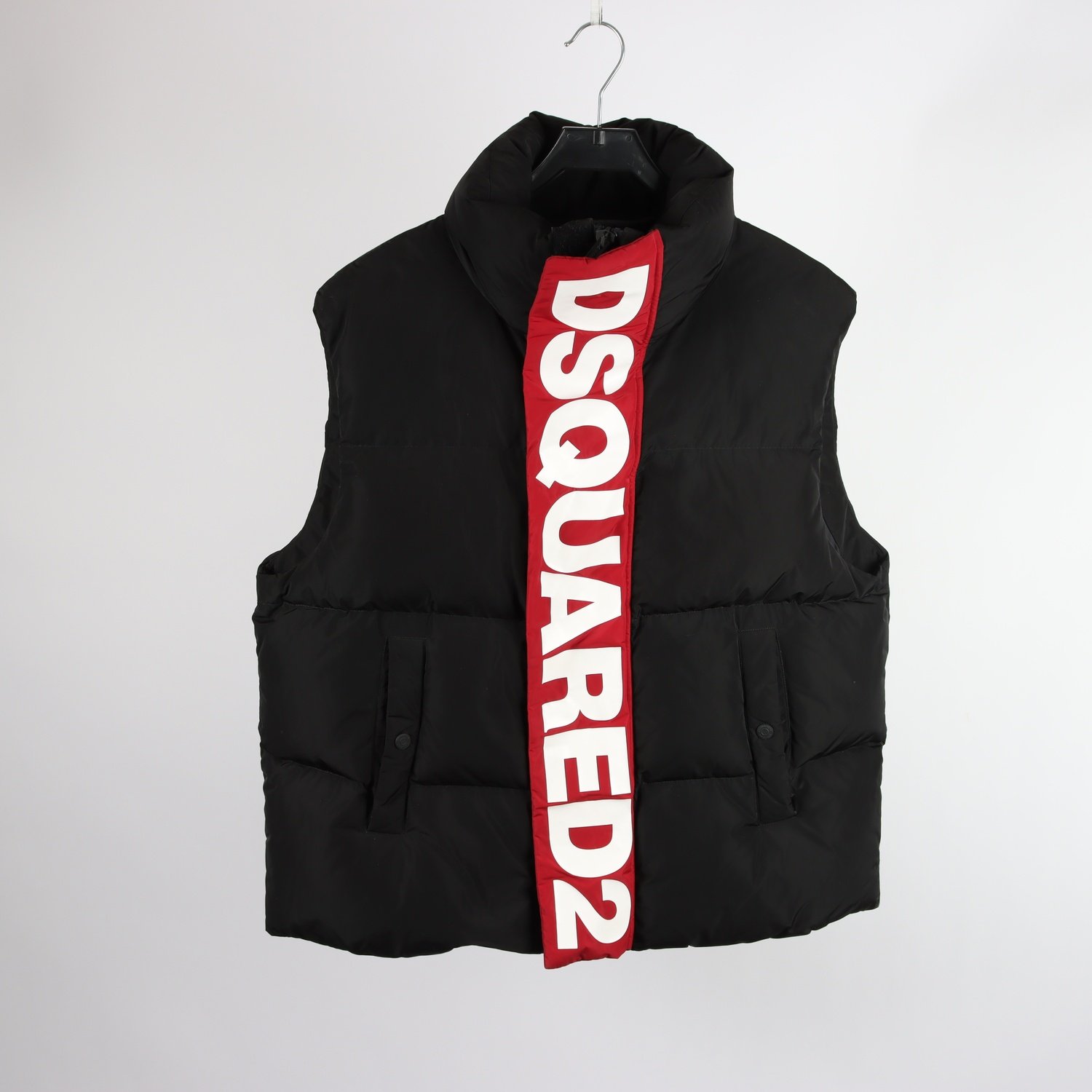 Dunväst, Dsquared2, svart, stl. 50