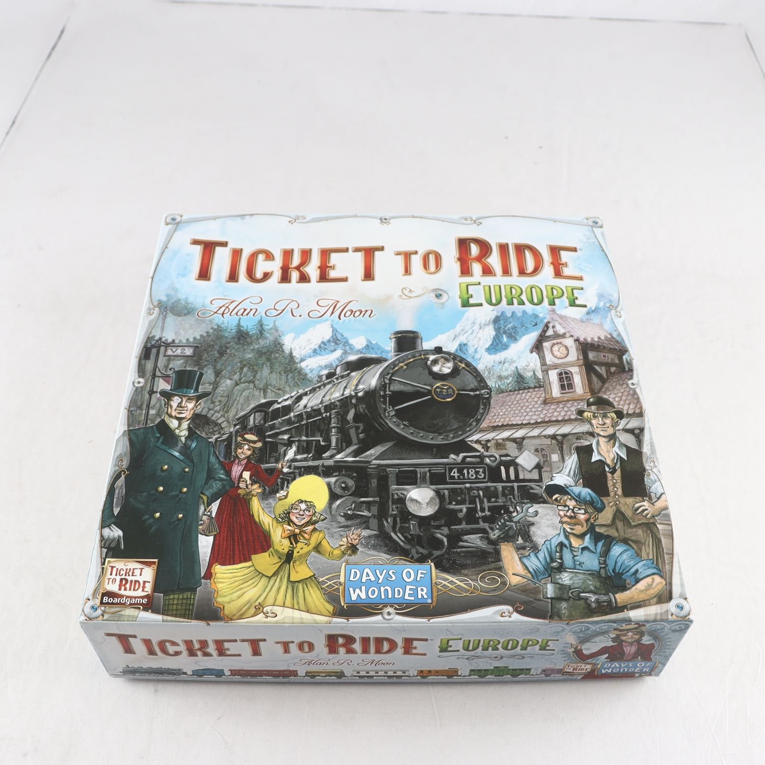 Spel, Ticket to ride Europe.