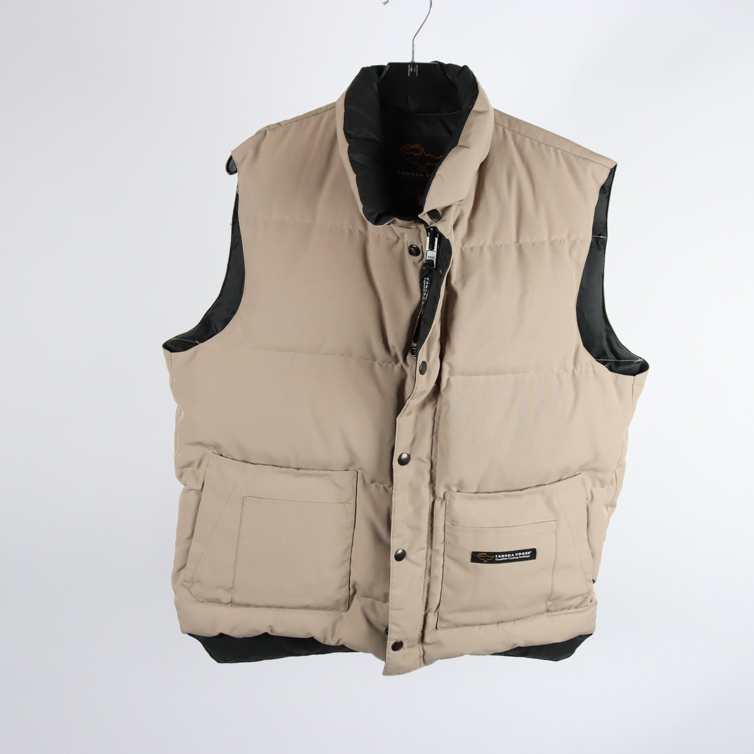 Dunväst, Canada goose, beige, stl. M
