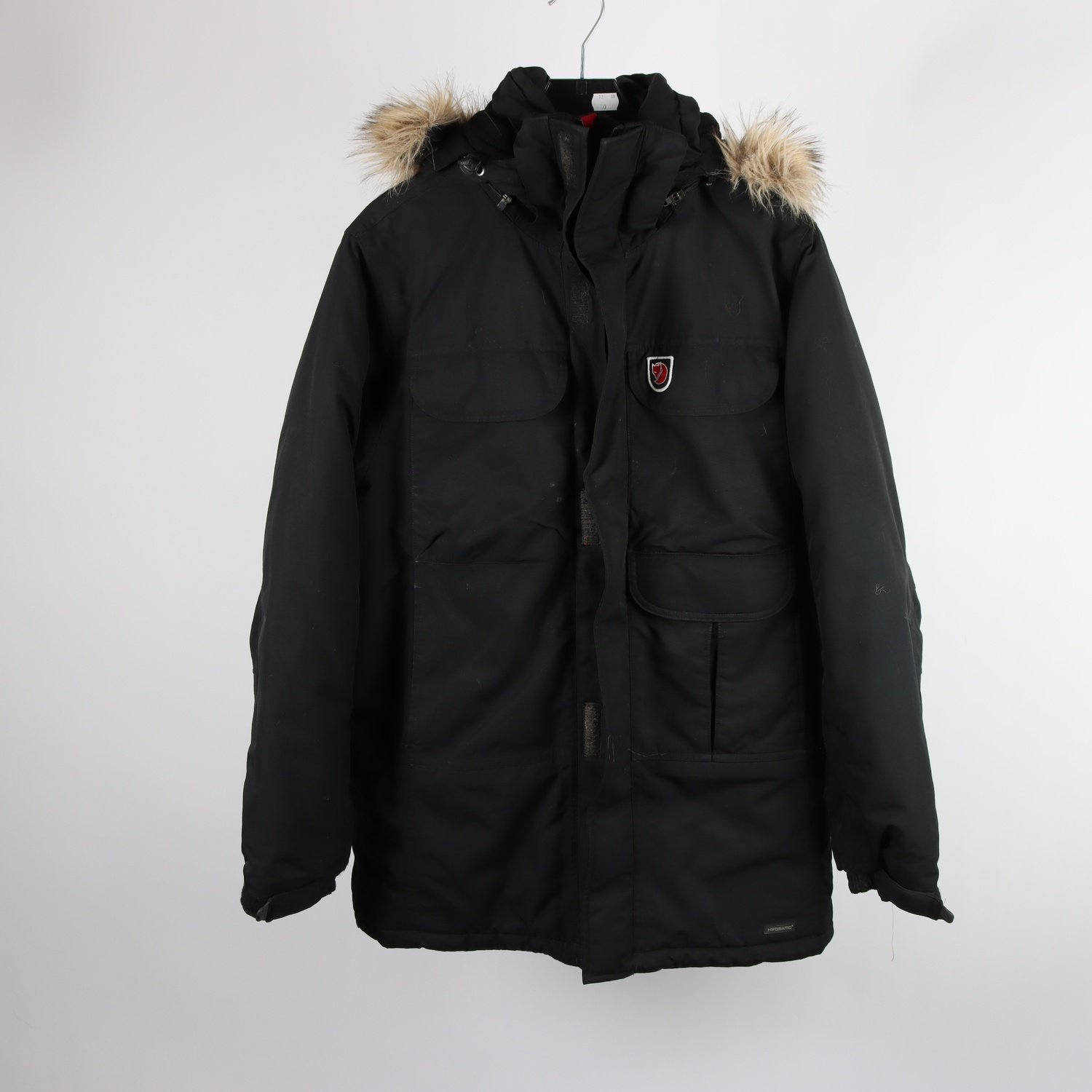 Vinterjacka, Fjällräven, svart, stl. S