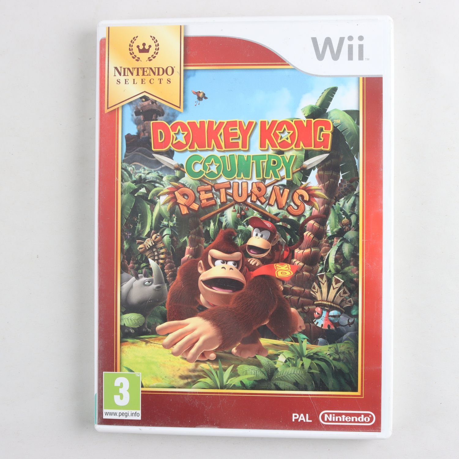 Spel Donkey Kong Country Returns, Nintendo Wii