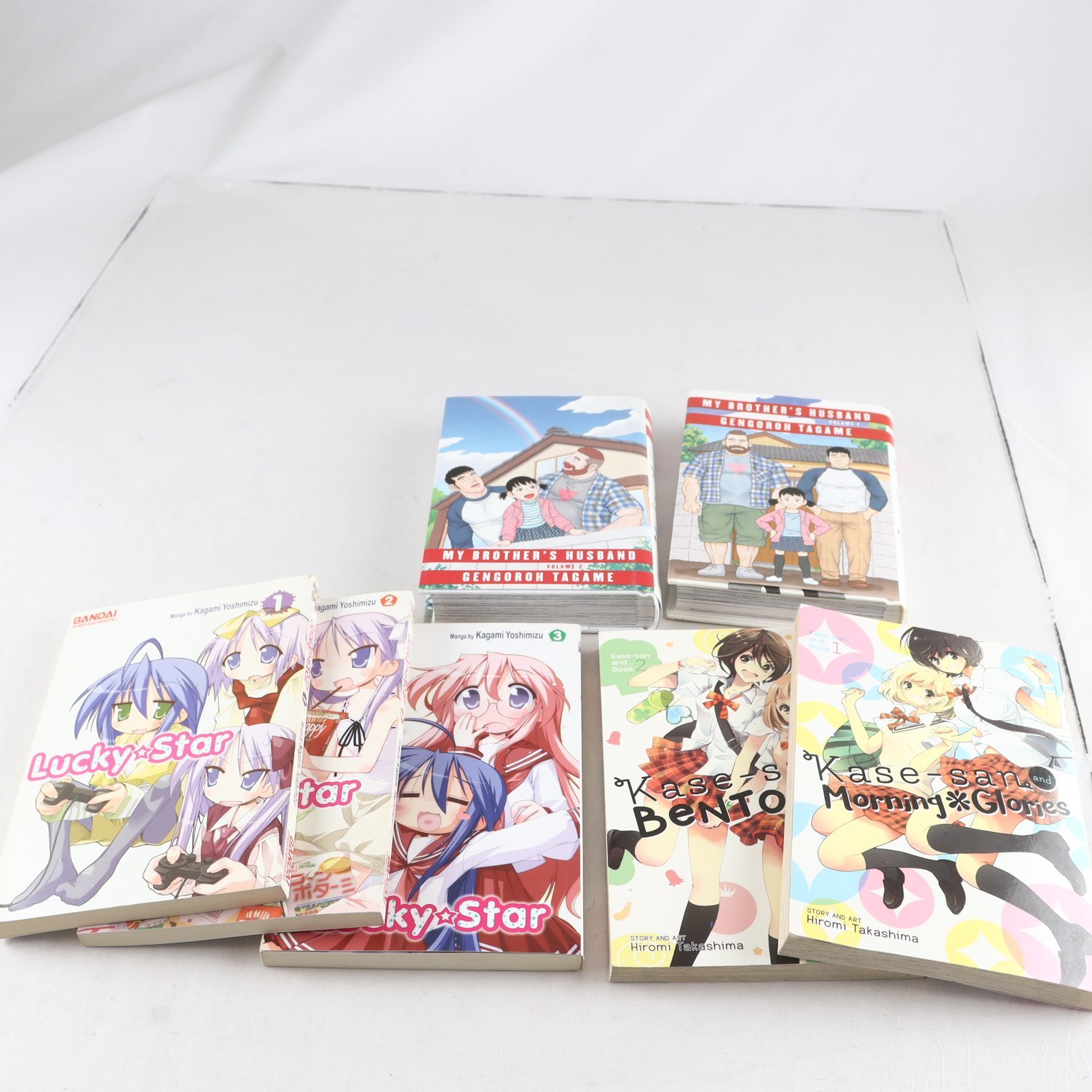 Manga: Lucky Star, Kase-san, My Brother´s Husband, 7 vol.