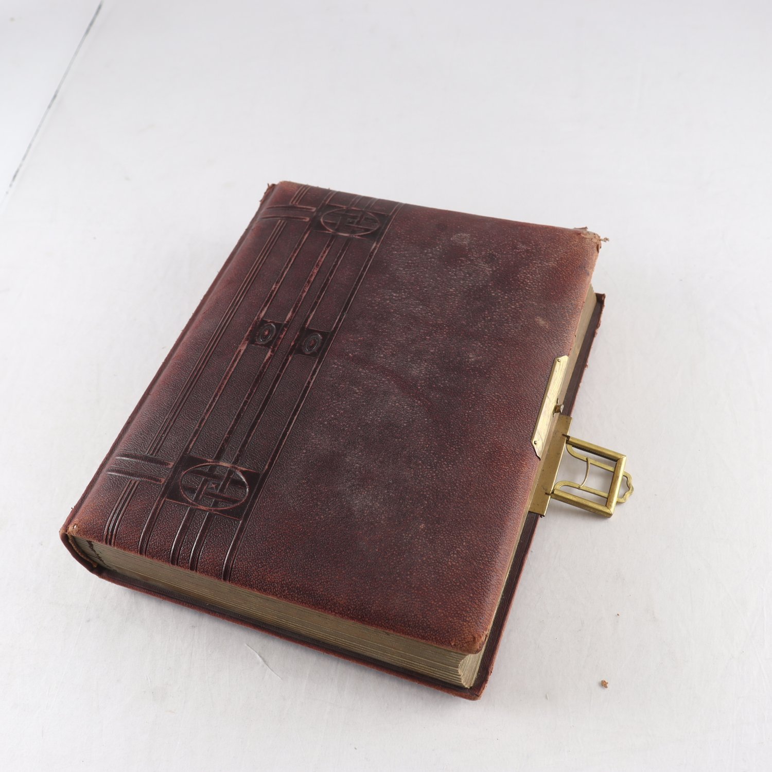 Fotoalbum med porträtt, omkring år 1900, Jugendstil