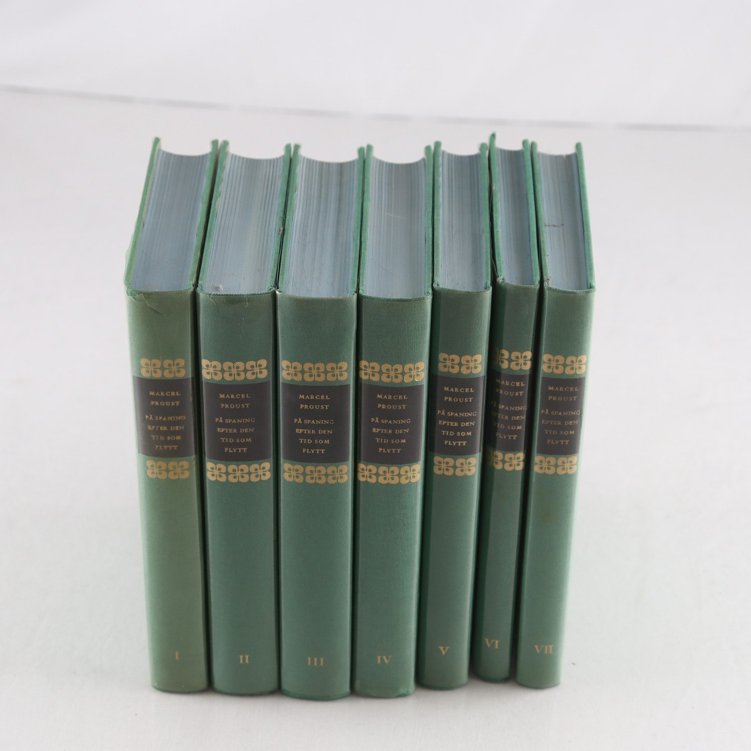 Marcel Proust, På spaning efter den tid som flytt, Vol. I-VII