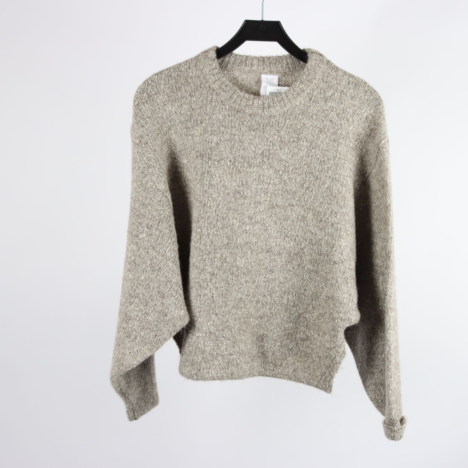 Stickad tröja, C.W by Carin Wester, beige, stl. S