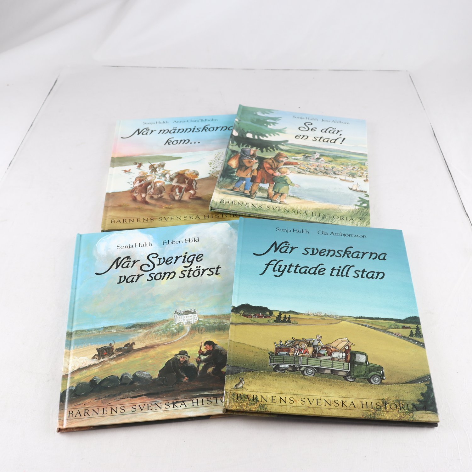 Barnens svenska historia, Vol. 1-4