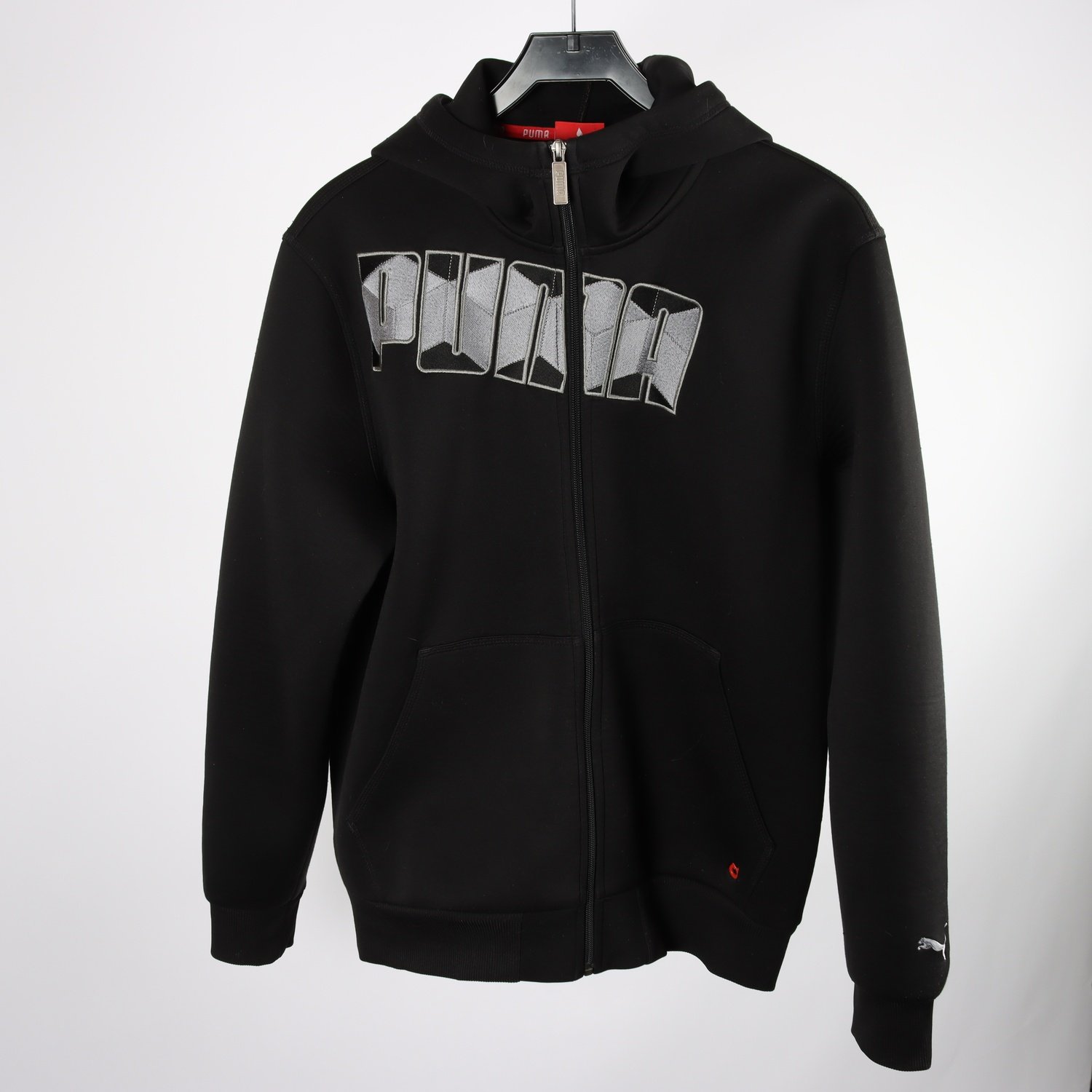 Zip-hoodie, Puma, svart, stl. M