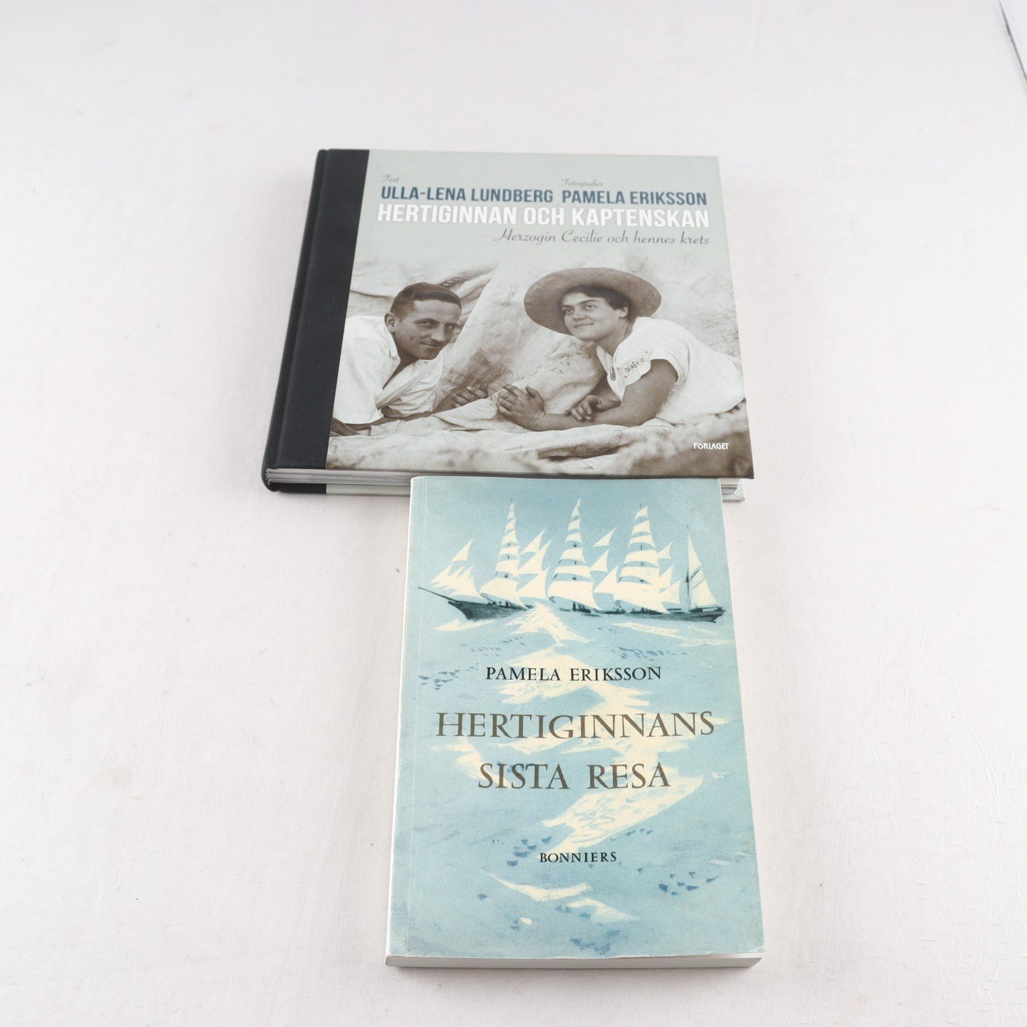 Bokpaket: Pamela Eriksson och skeppet Herzogin Cecilie, 2 vol.