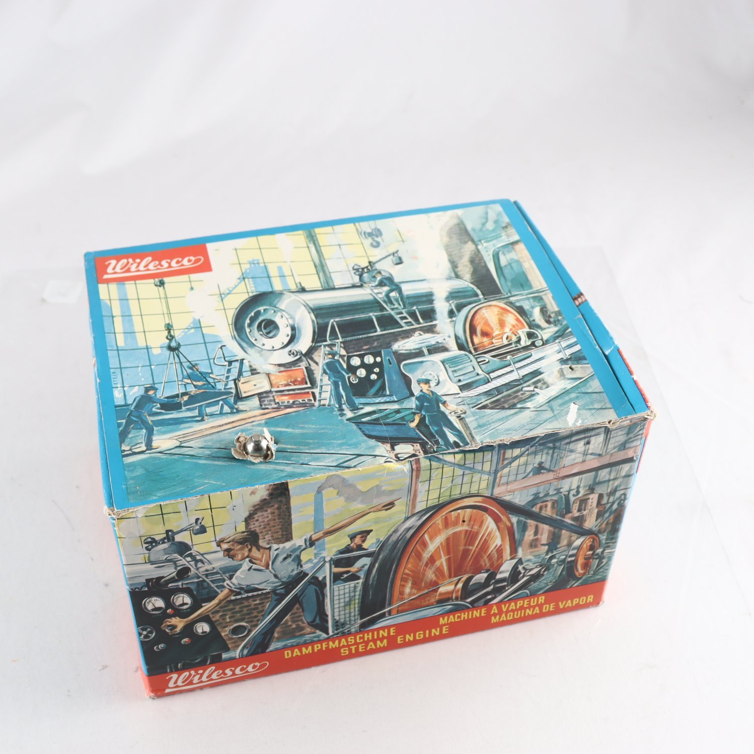 Ångmaskin, Wilesco D10. Samfraktas ej.