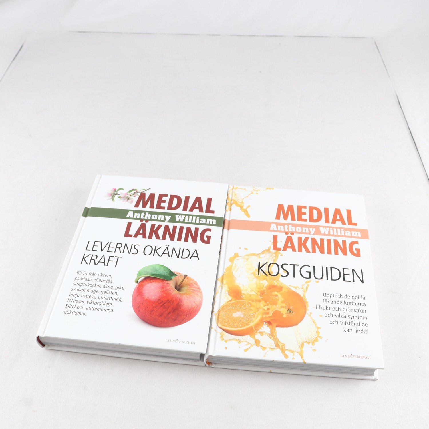 Medial läkning, Anthony William, paket med 2 volymer