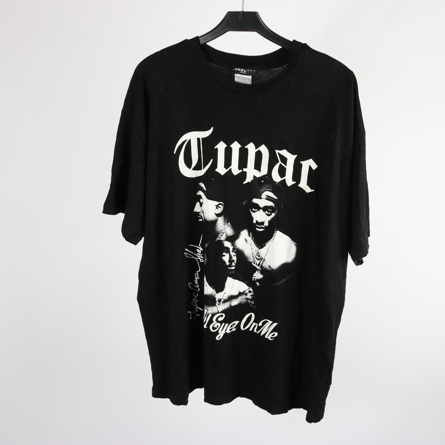 T-shirt, Coool by Defacto, Tupac, svart, stl. L