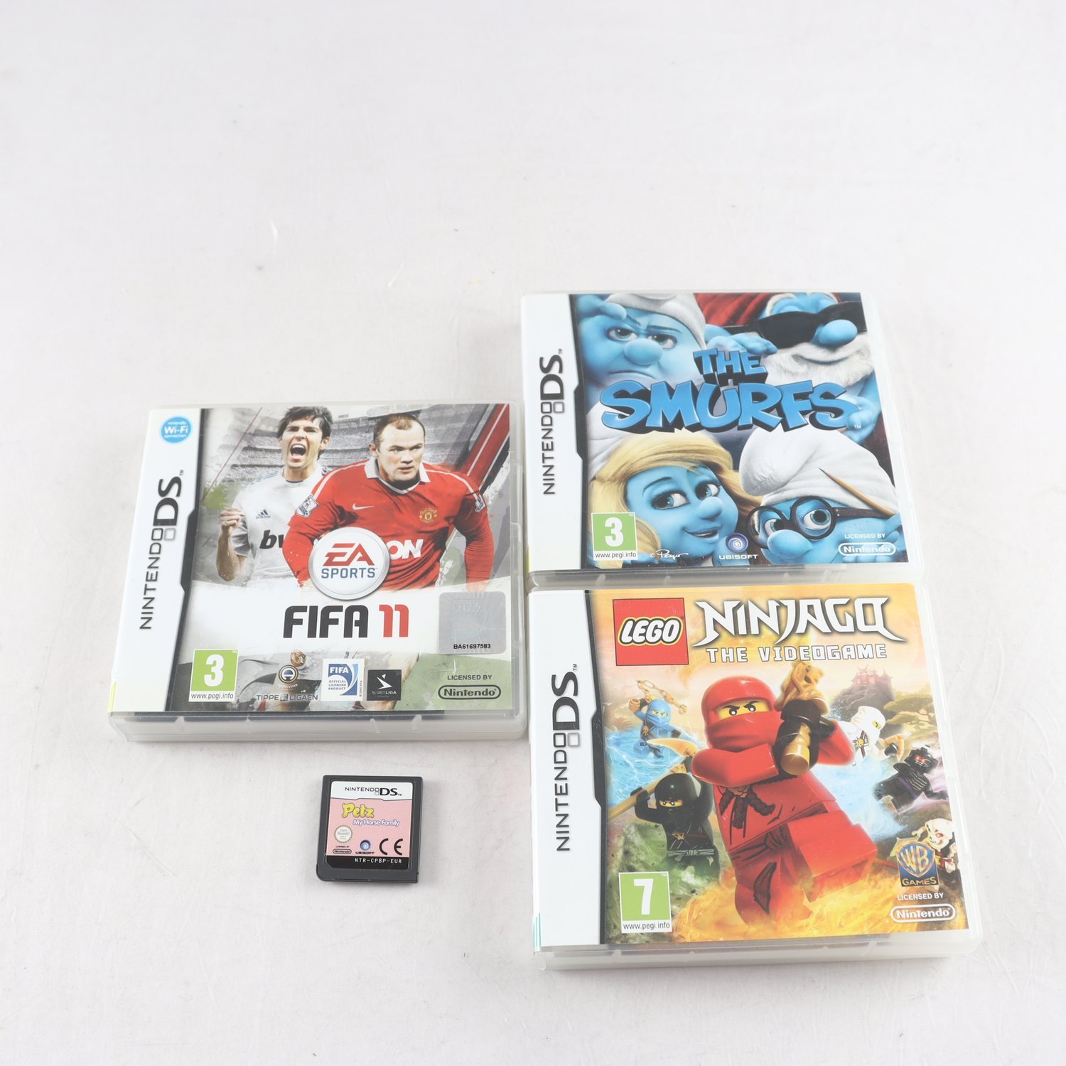 Spel nintendo DS, 4 st