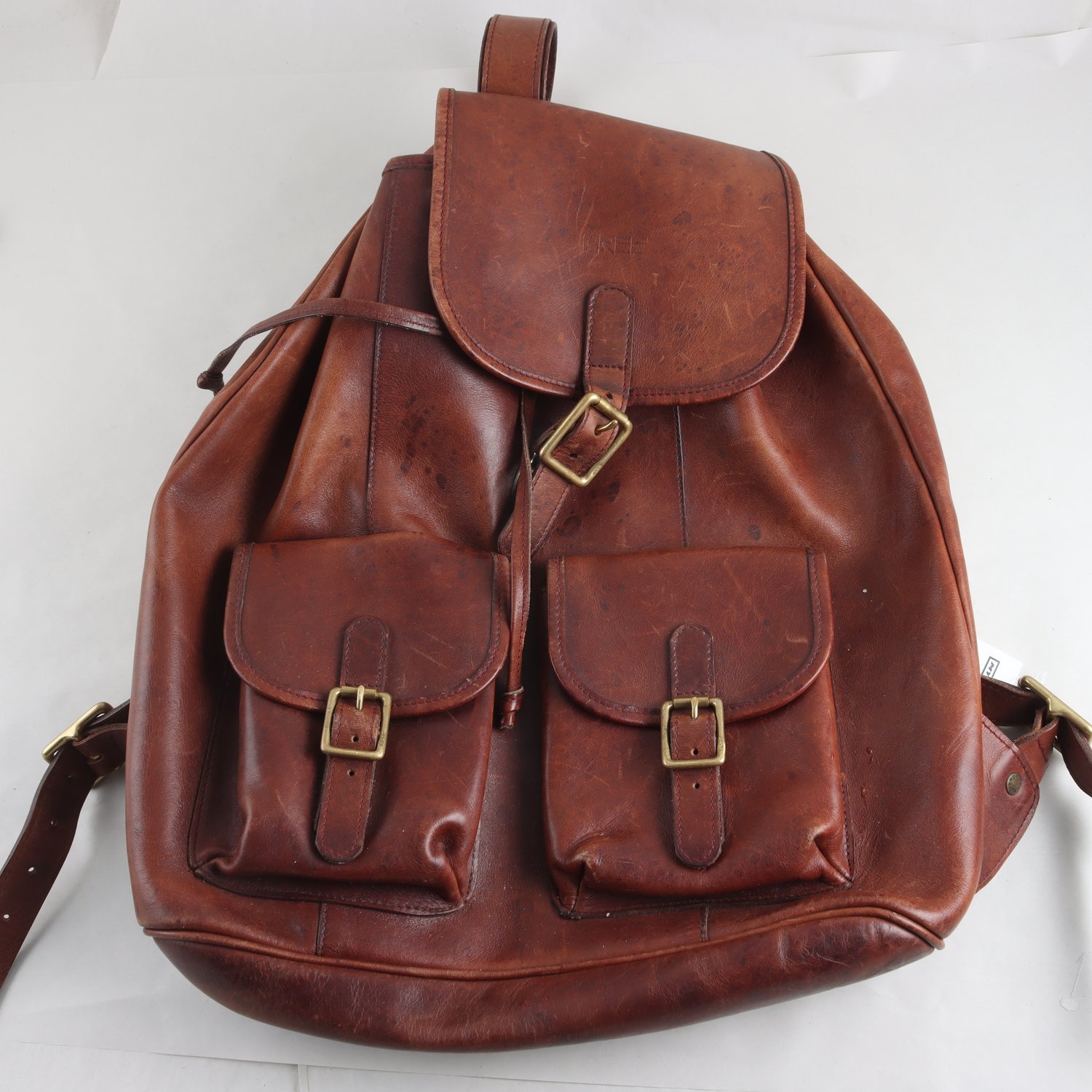 Läder ryggsäck, Gree Original, brun