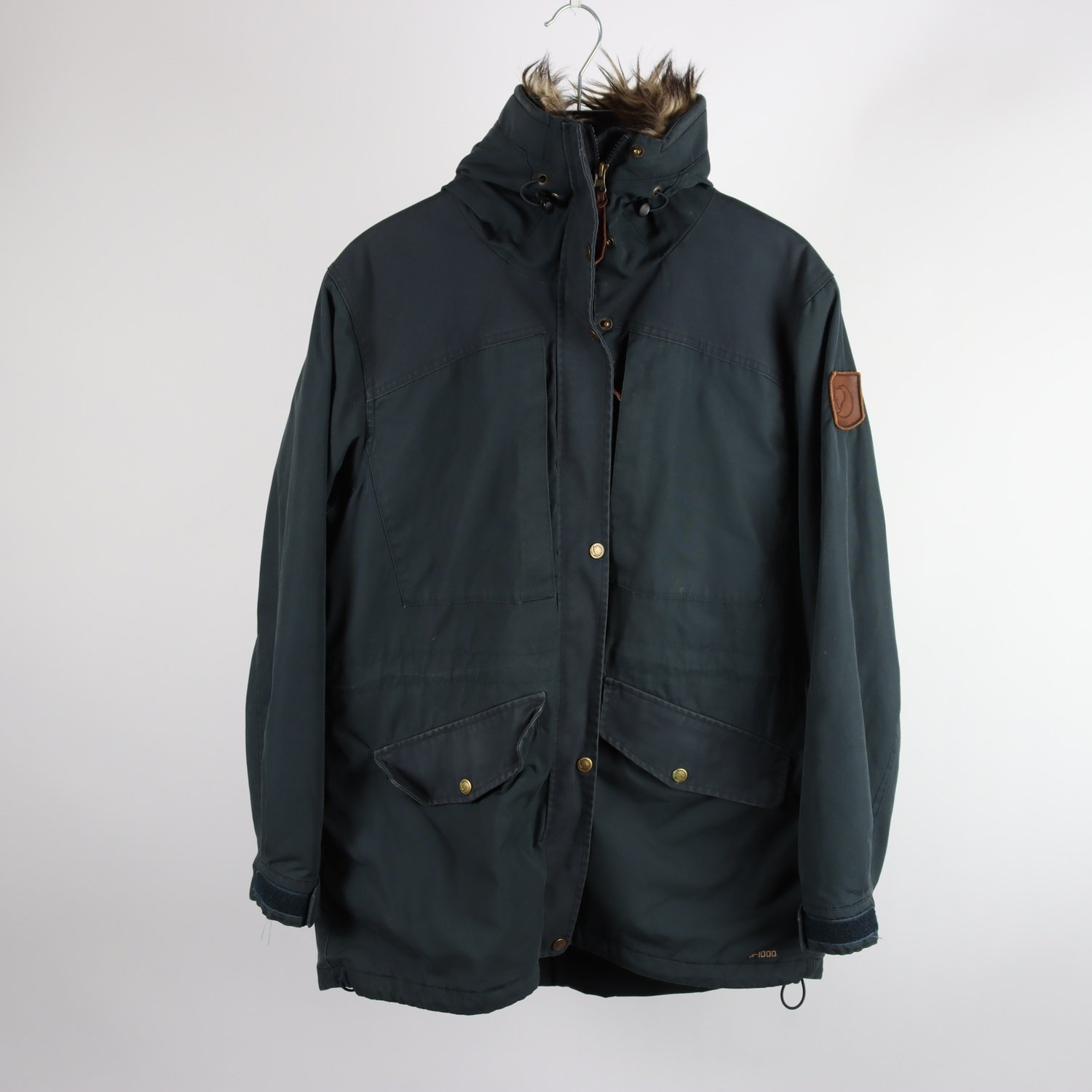 Jacka, Fjällräven, G-1000, mörkblå, varmfodrad. stl. XL