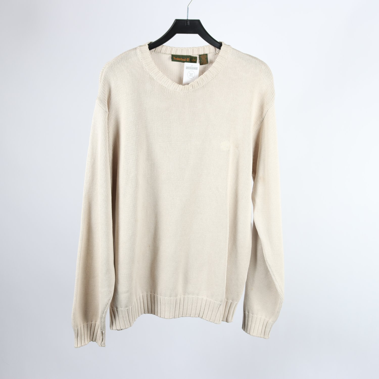 Stickad Tröja, Timberland, beige, stl. L
