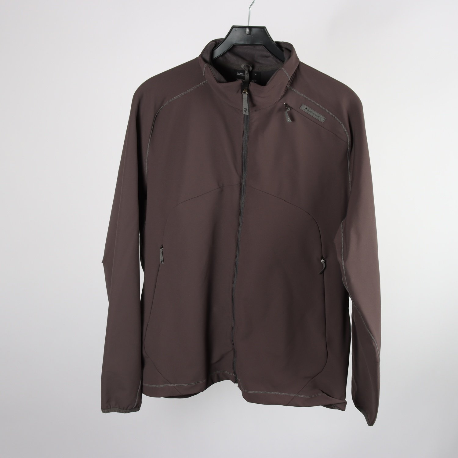 Soft shell jacka, Peak Performance, brun, stl. XL