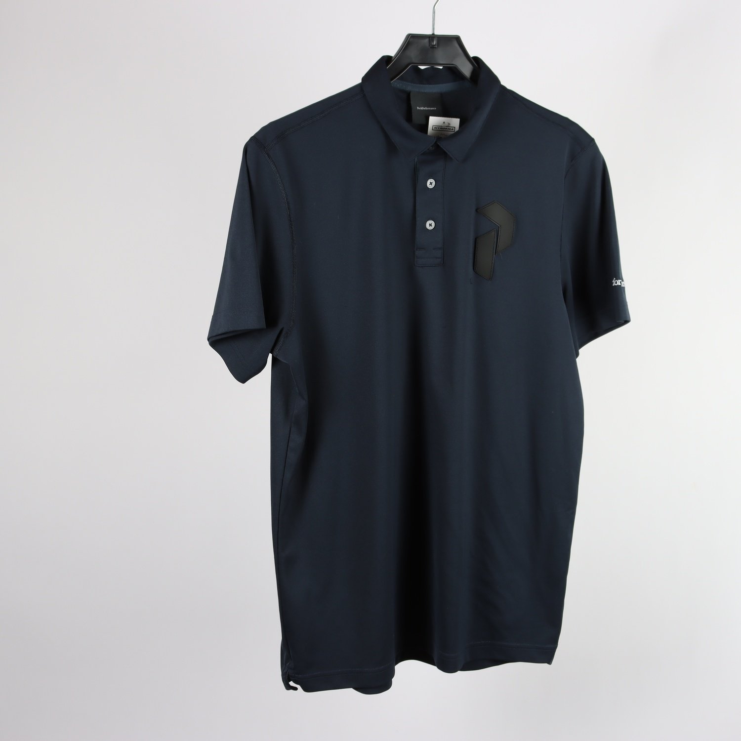 Polo T-shirt, Peak Performance, blå, stl. L