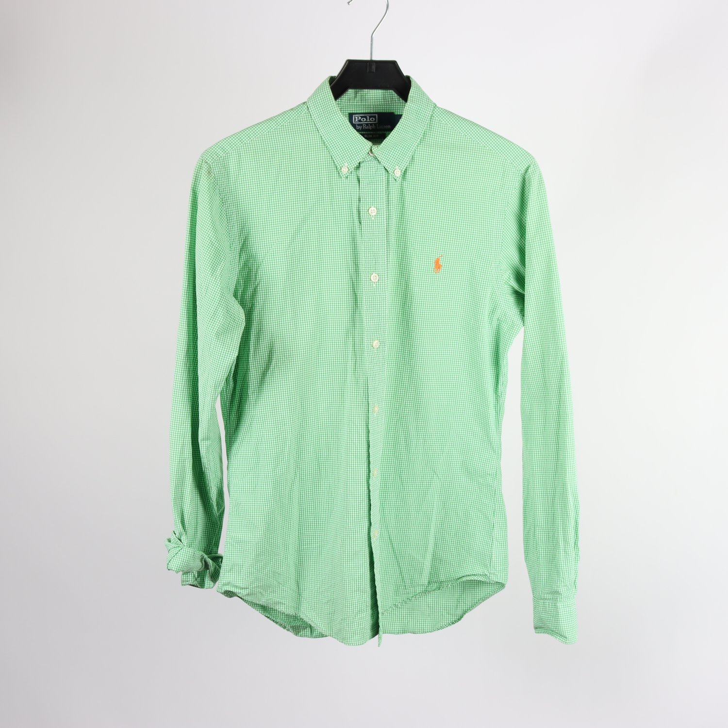 Skjorta, Polo by Ralph Lauren, grön, rutig, stl. S