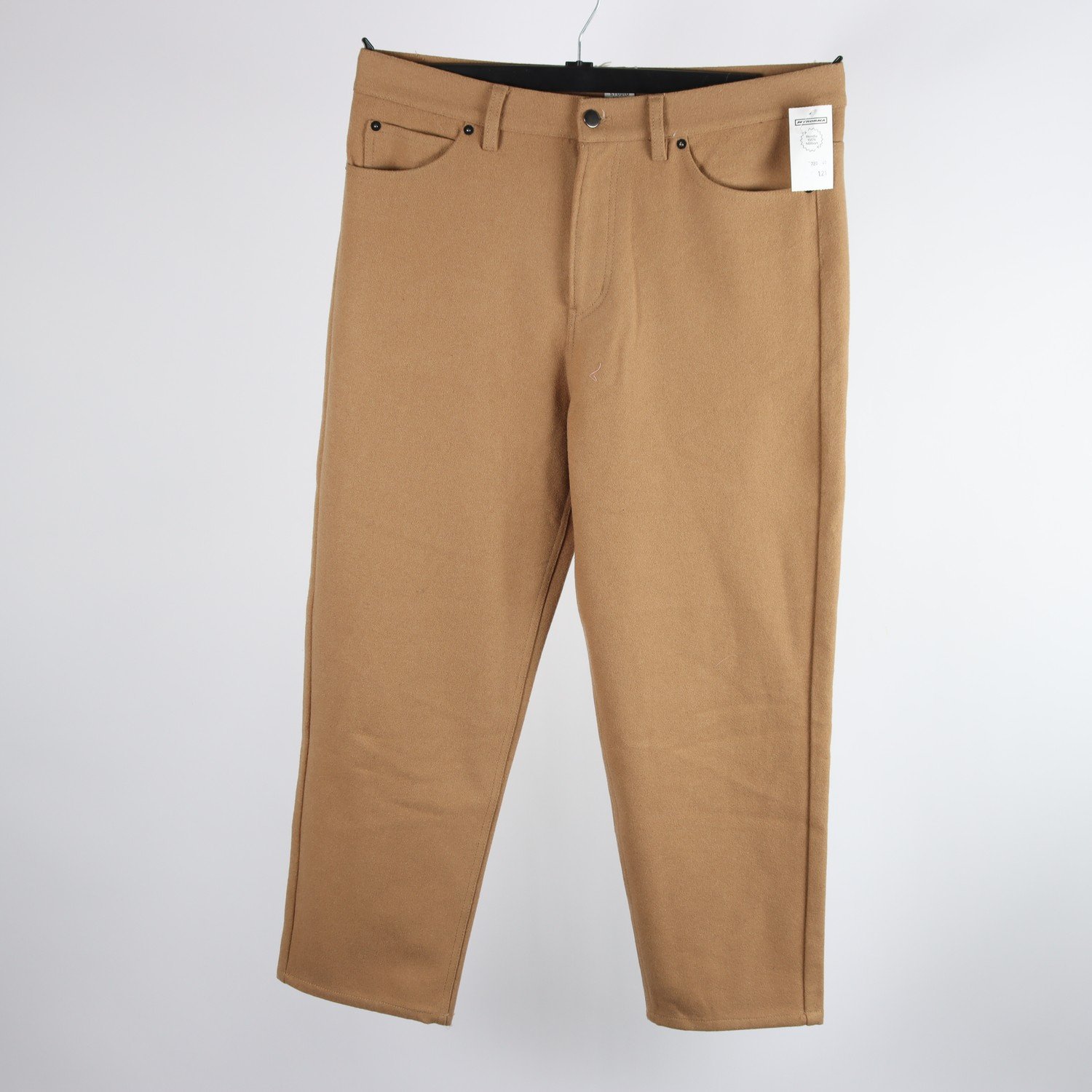 Byxa, H&M Studio, beige, 60% ull, stl. 32