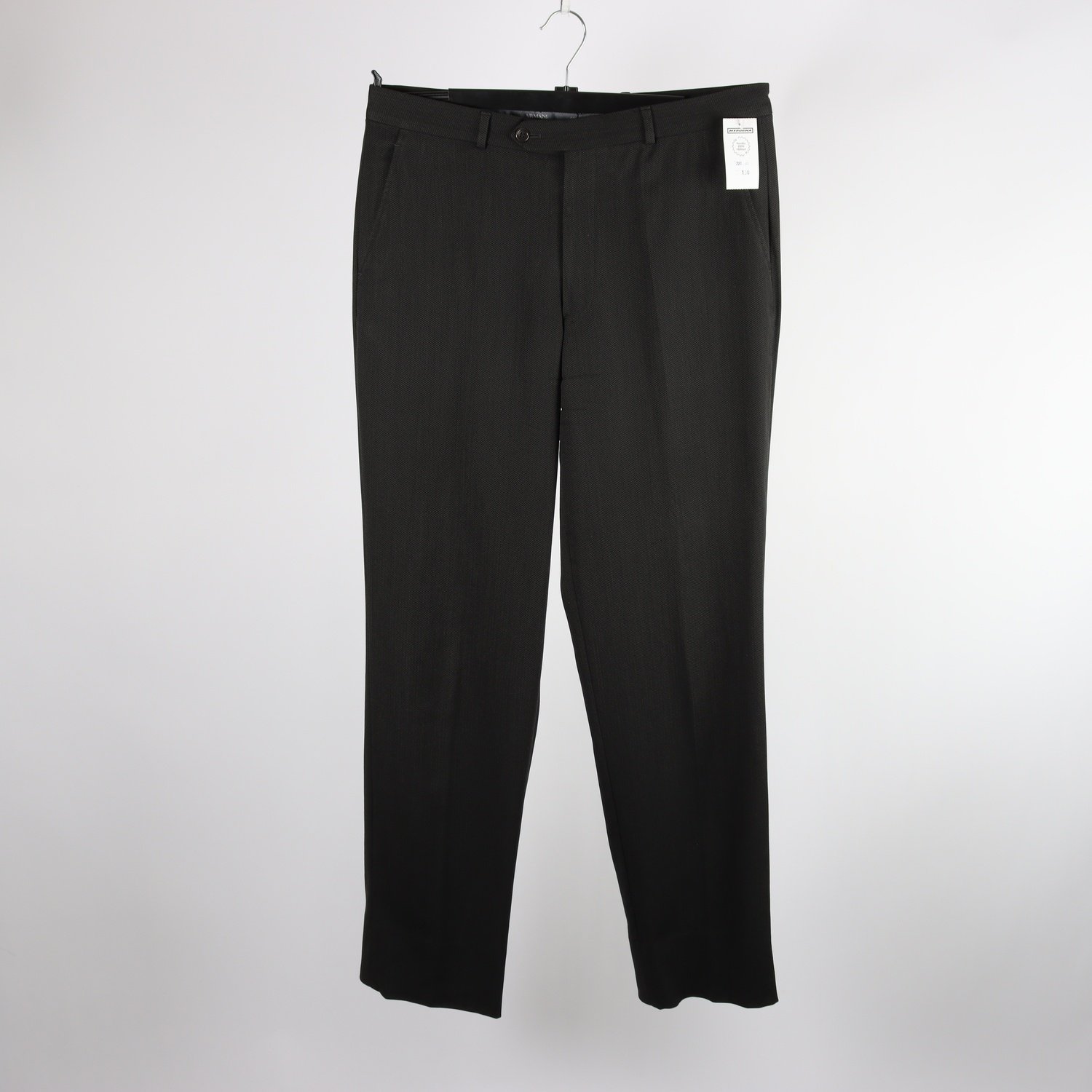 Byxor, Armani collezioni, mörkgrå, stl. ca 50