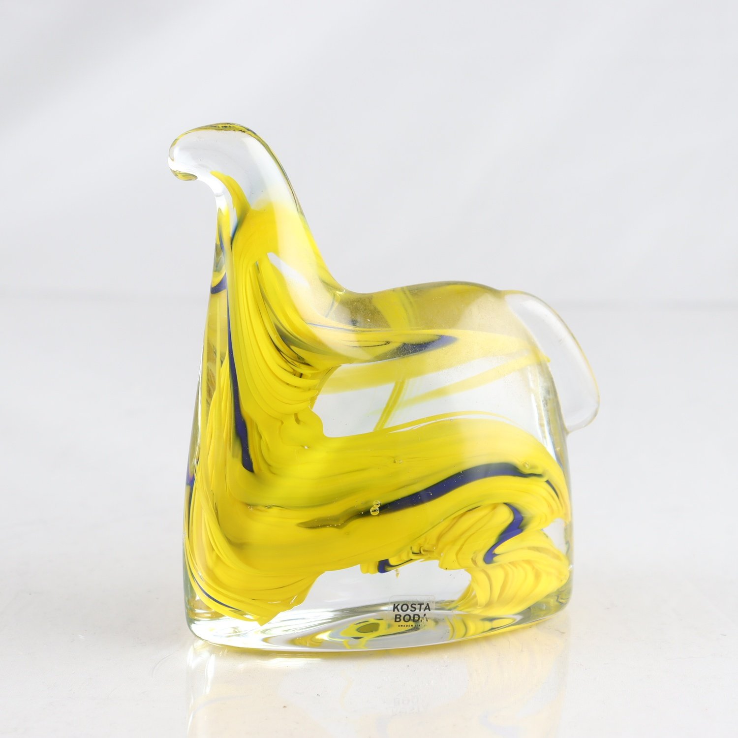 Figurin, Swedish Horse, Anne Ehrner, Kosta Boda