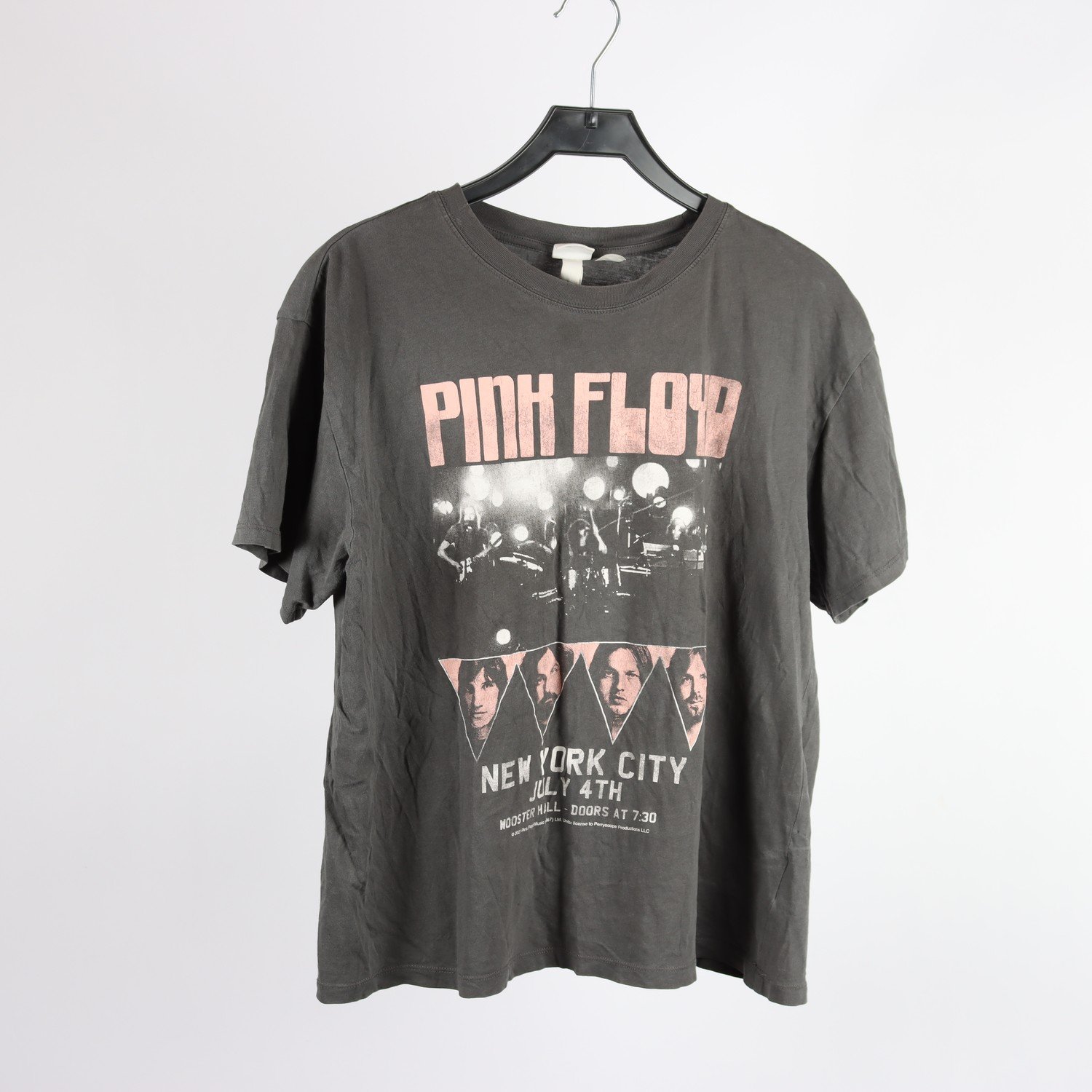 T-shirt, H&M, Pink floyd, grå, stl L