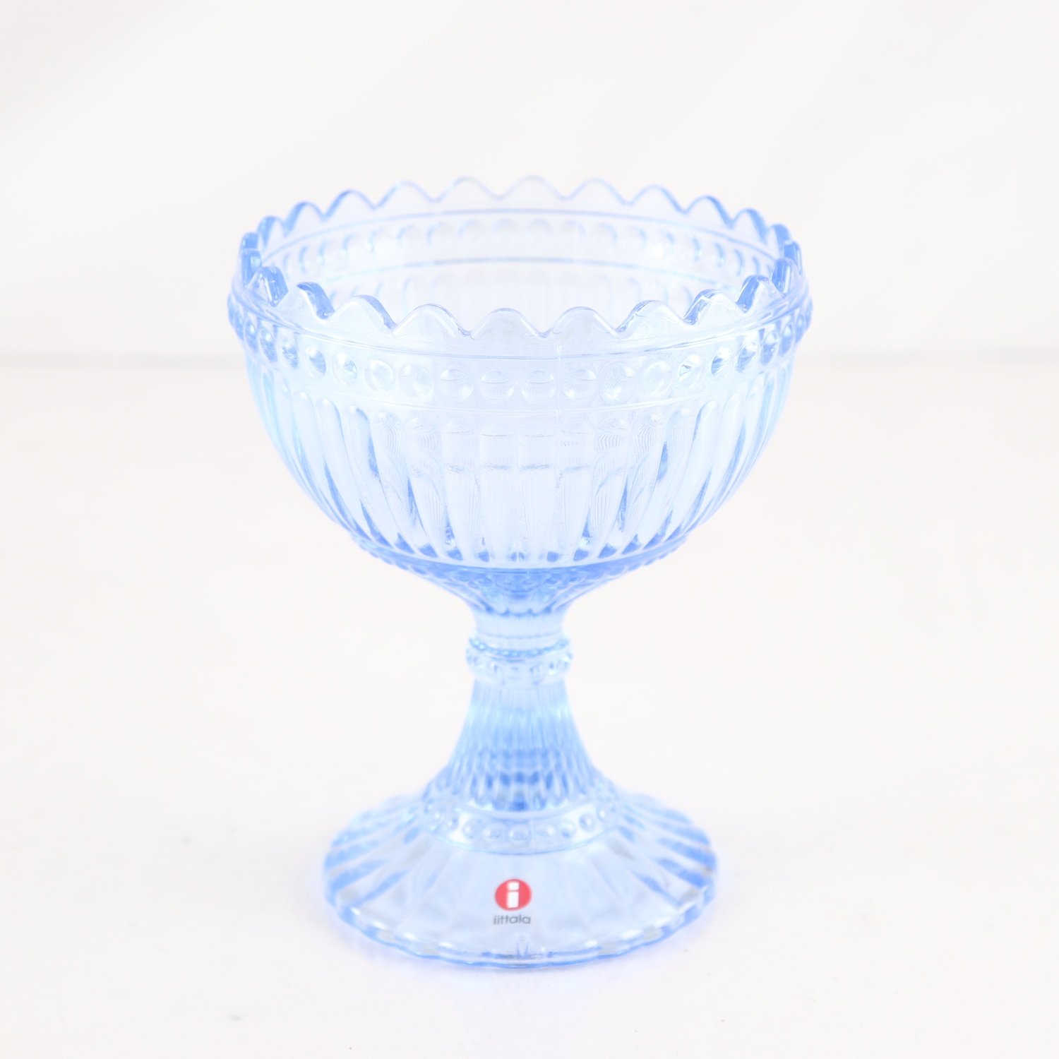 Skål, Iittala Marimekko, ”Mariskooli”, ljusblå.