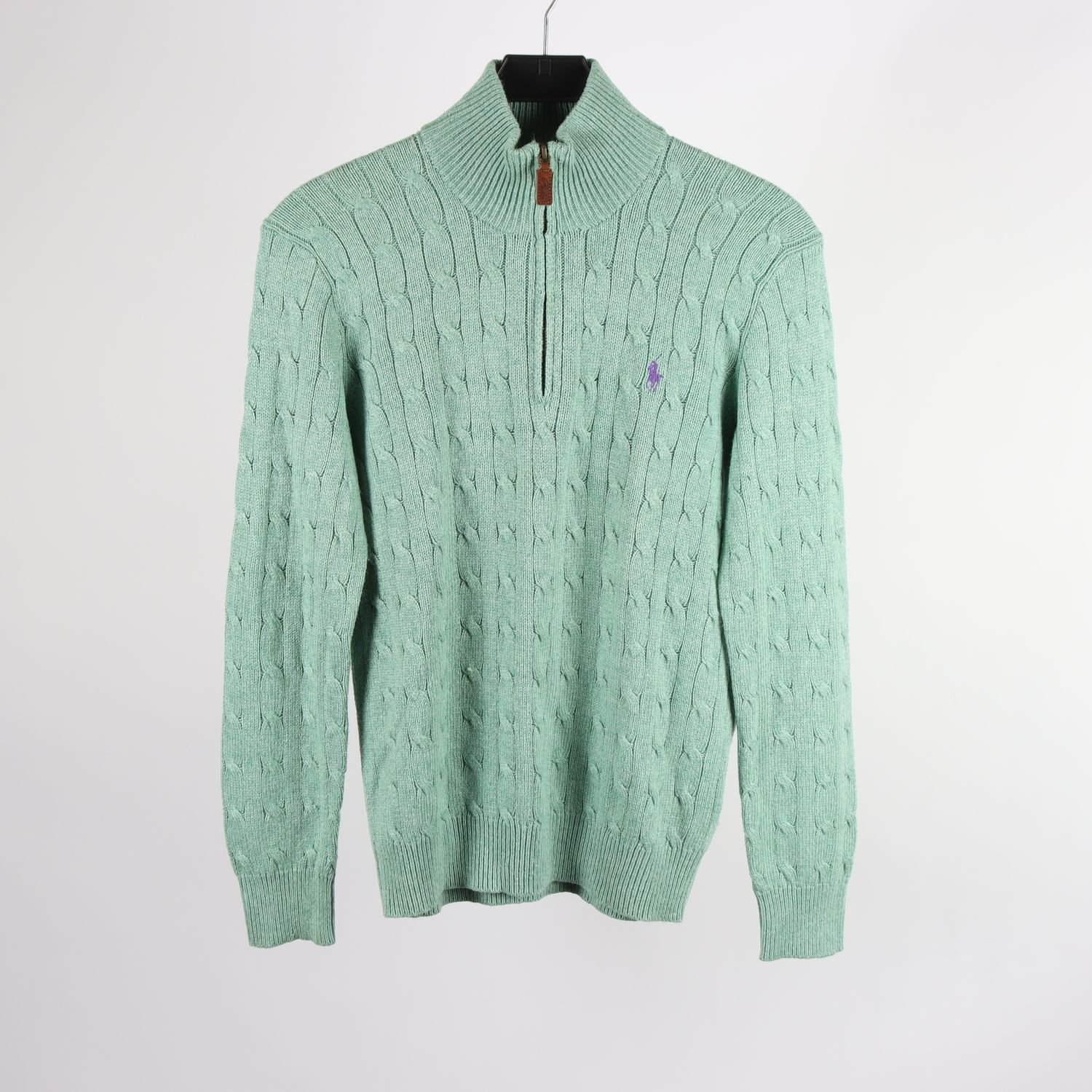 Stickad tröja, Polo by Ralph Lauren, grön, stl. S