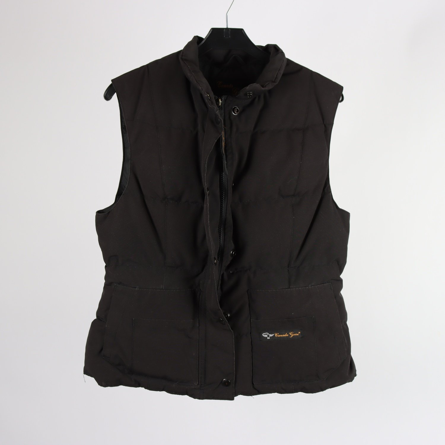 Dunväst, Canada goose, svart, stl. S