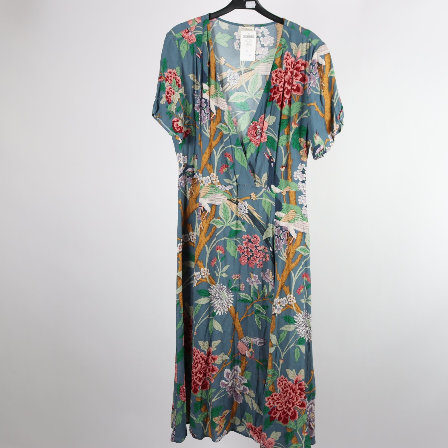 Klänning, GP&J Baker x H&M, mönstrad, Stl. 44