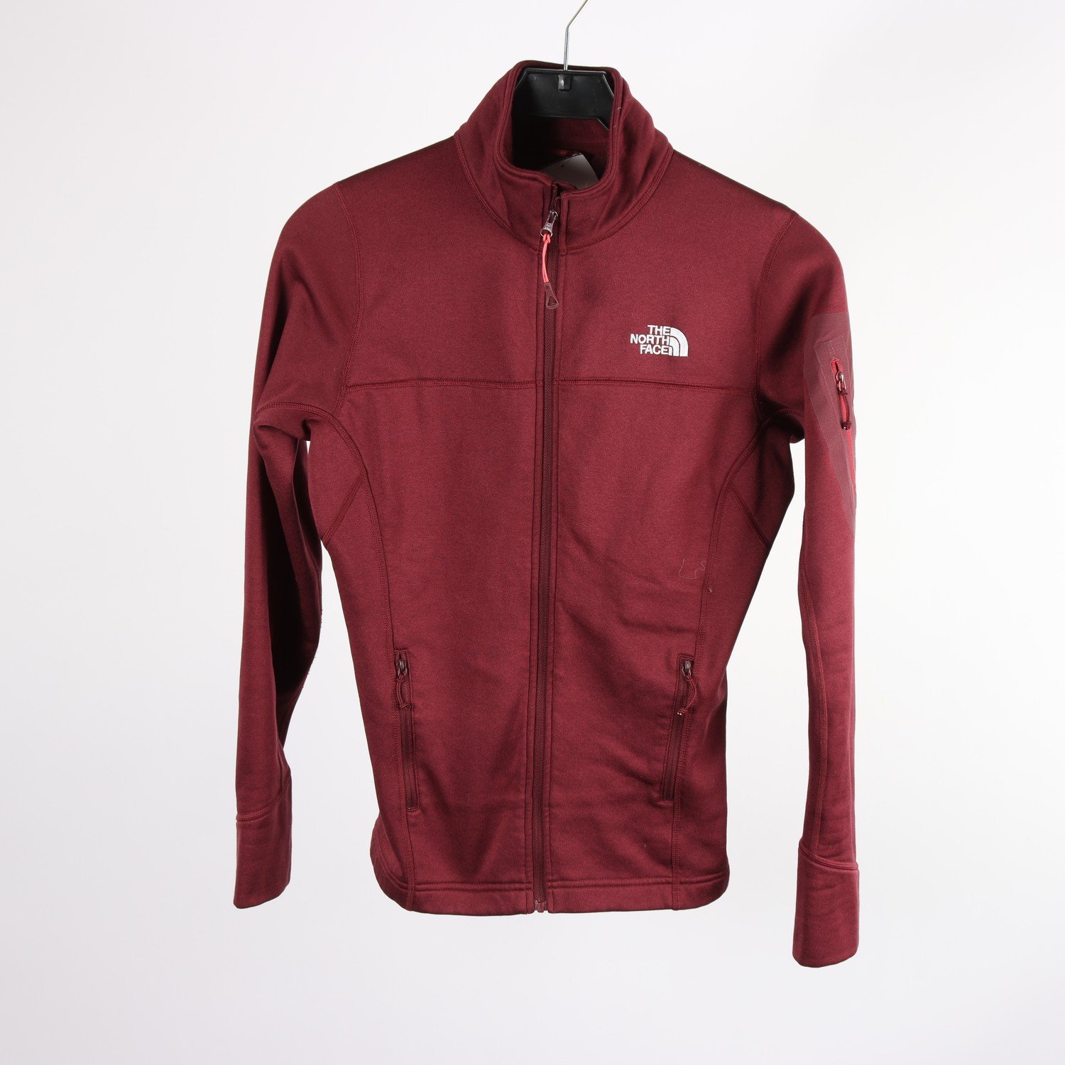 Fleecetröja, The North Face, Polartec, vinröd, stl. S