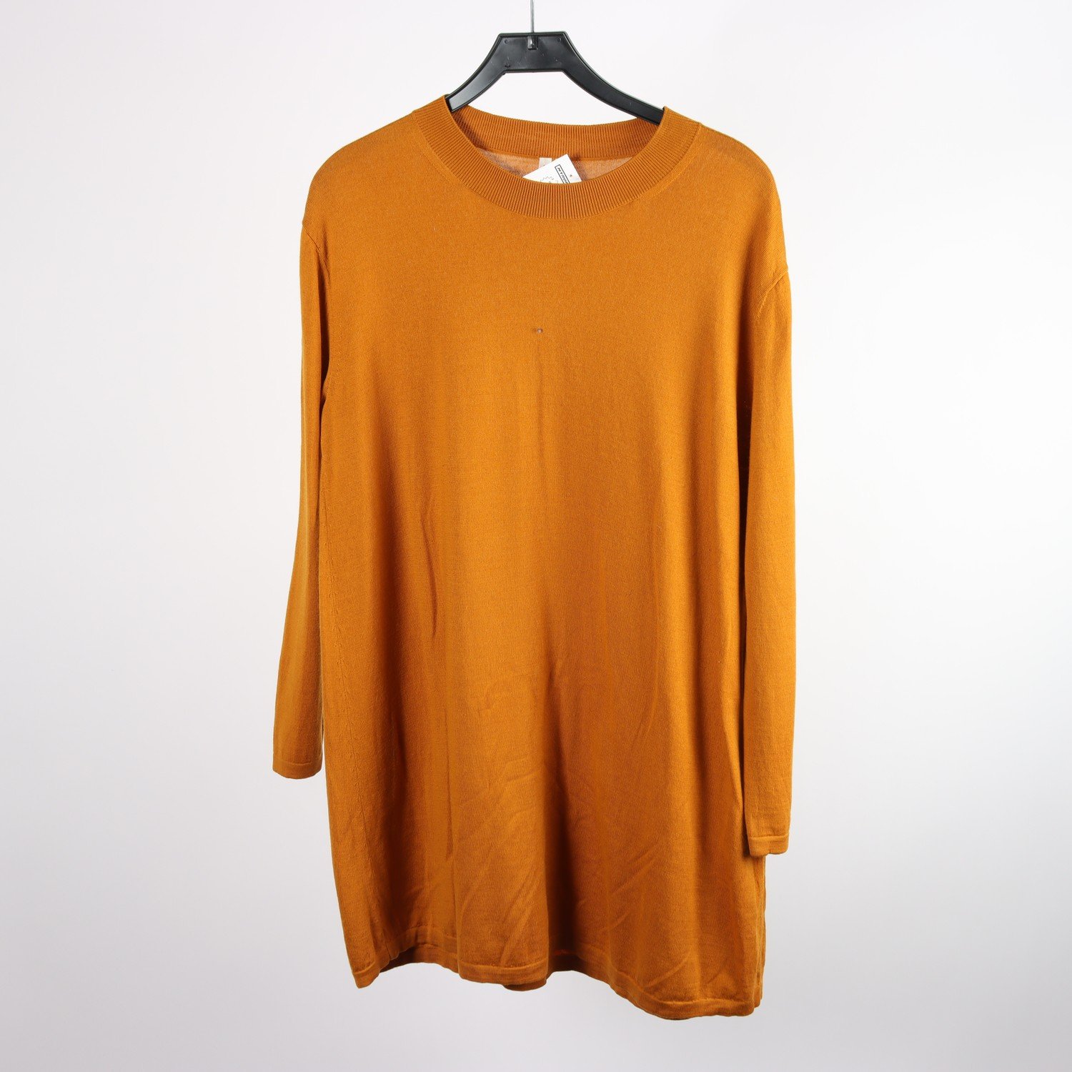 Stickad ulltröja, Arket, orange, 100% merinoull, stl. M