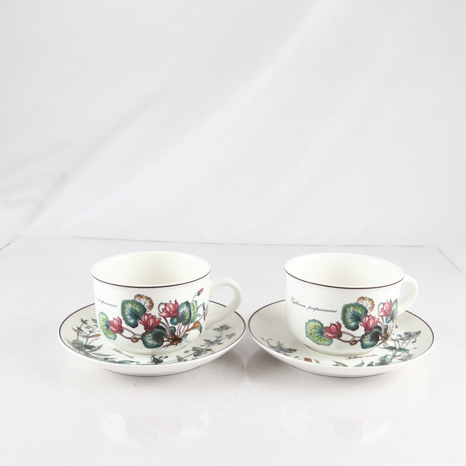Buljongkoppar med fat, Botanica, Villeroy & Boch, Luxemburg, 4 del
