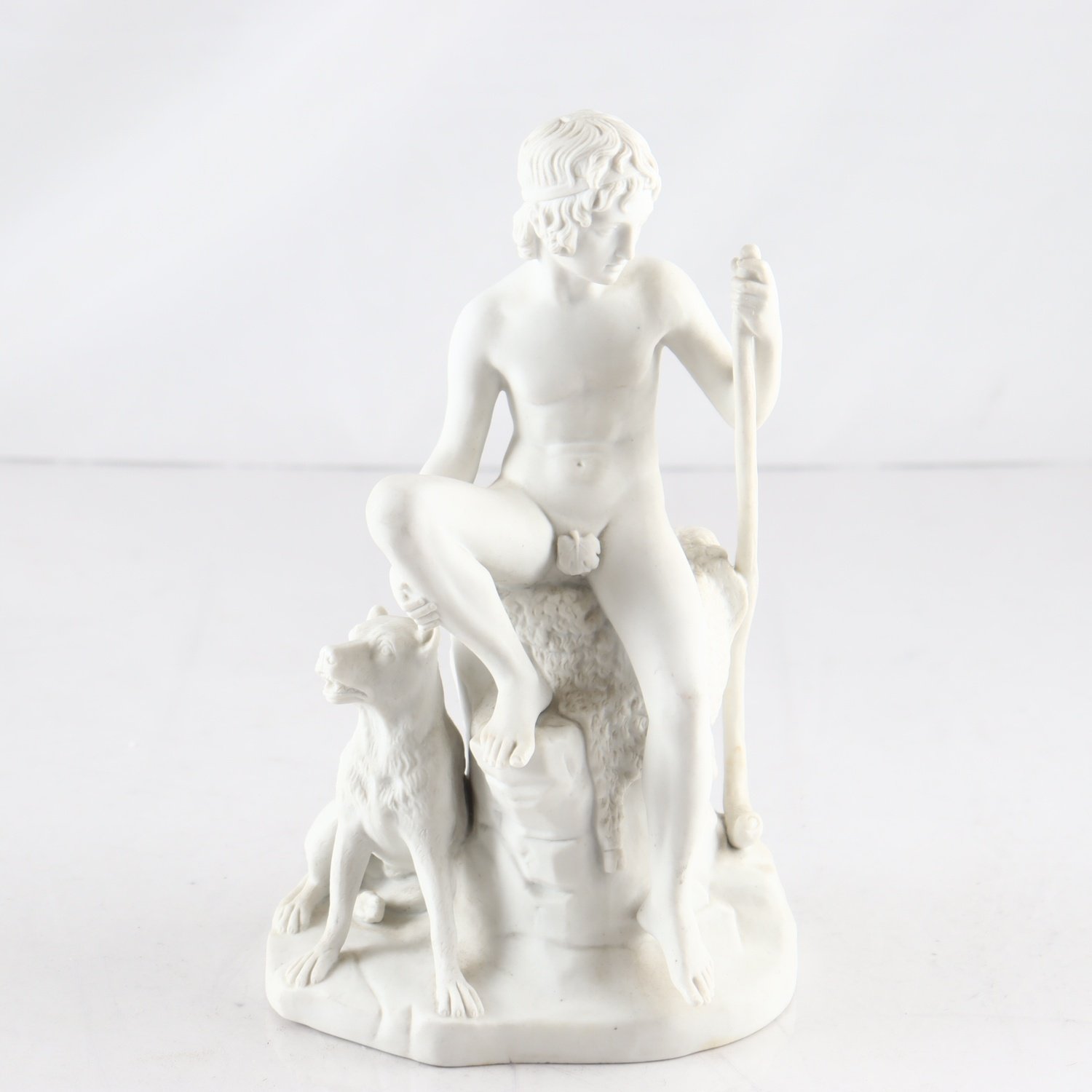 Figurin, Herdepojke, stämplat Eneret, Royal Copenhagen. Samfraktas ej.