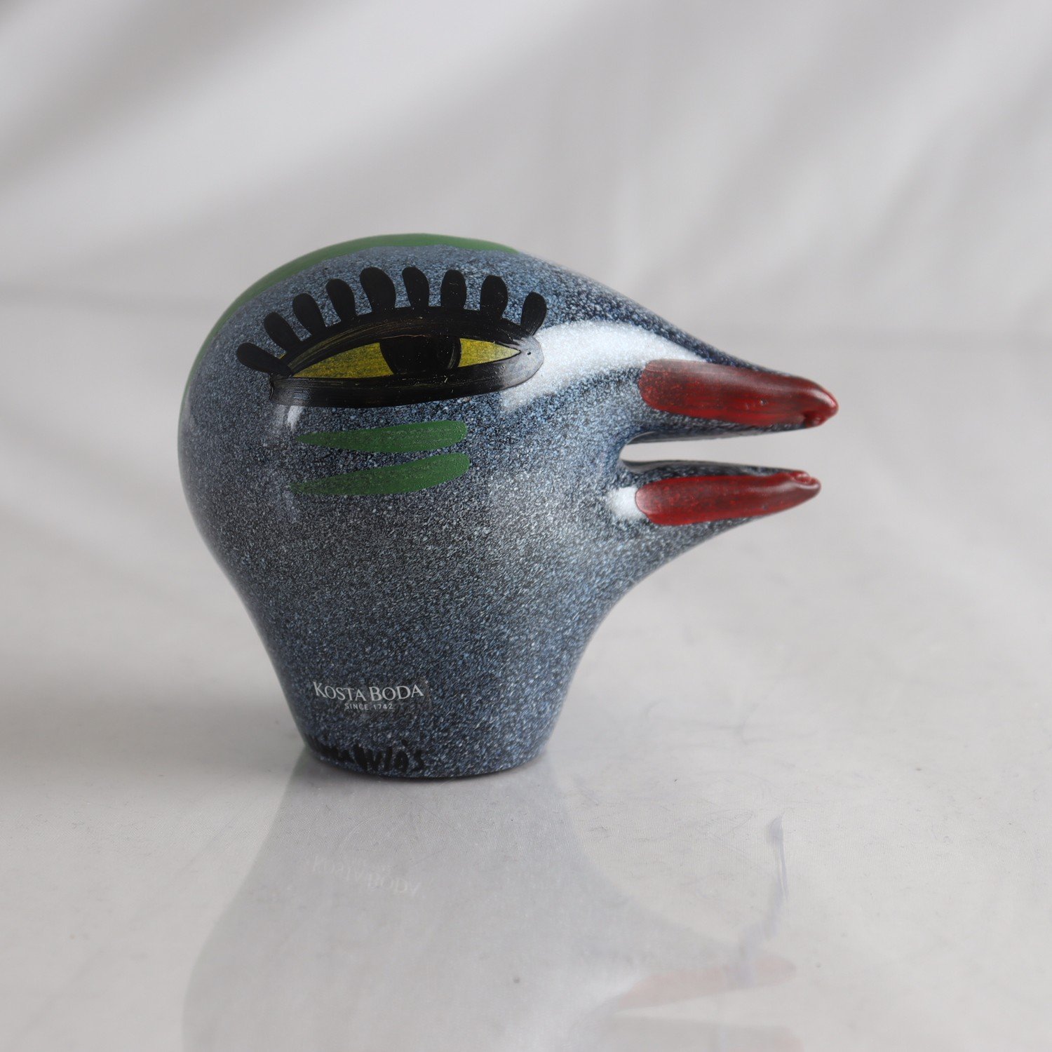 Skulptur, Ulrica Hydman Vallien, Kosta Boda, sign.