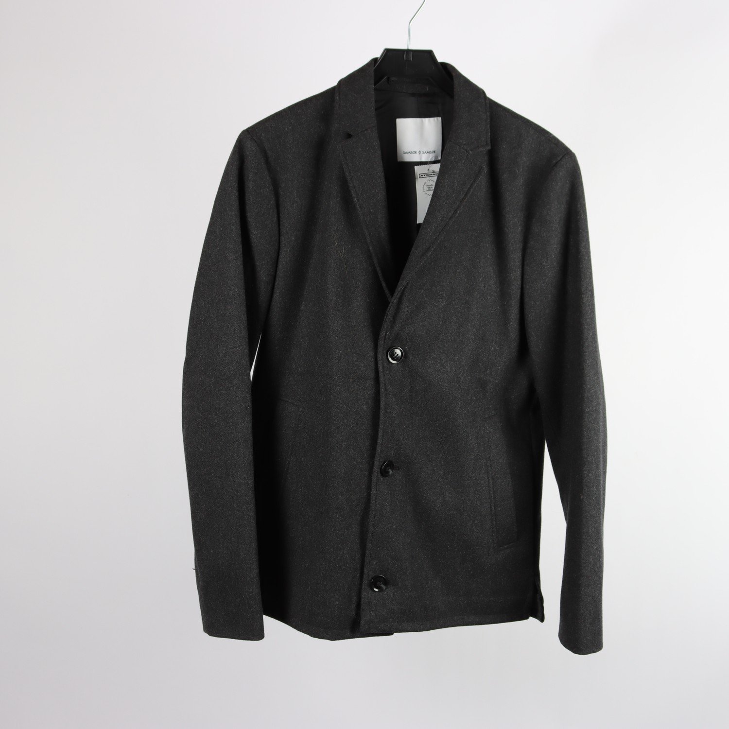 Jacka, Samsøe Samsøe, svart, 80% ull, stl. M