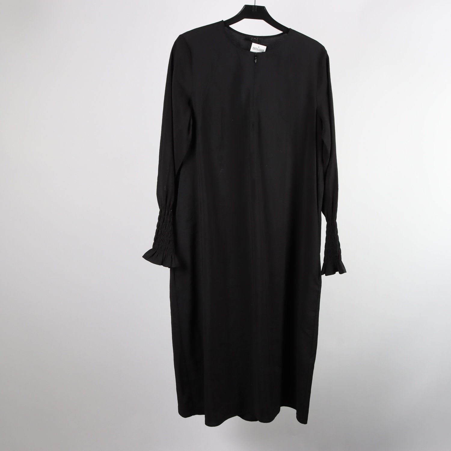 Klänning, COS, svart, smock, stl. 36