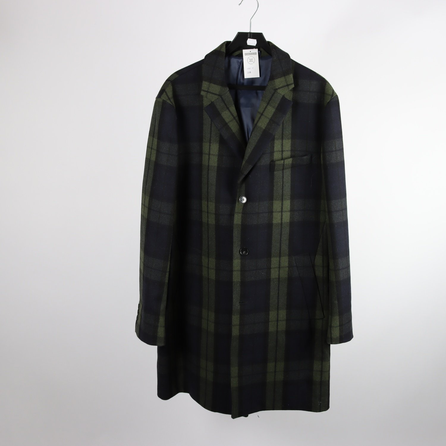 Rock, Gant, bllå, grön, svart, 75.6% ull, stl. 2XL