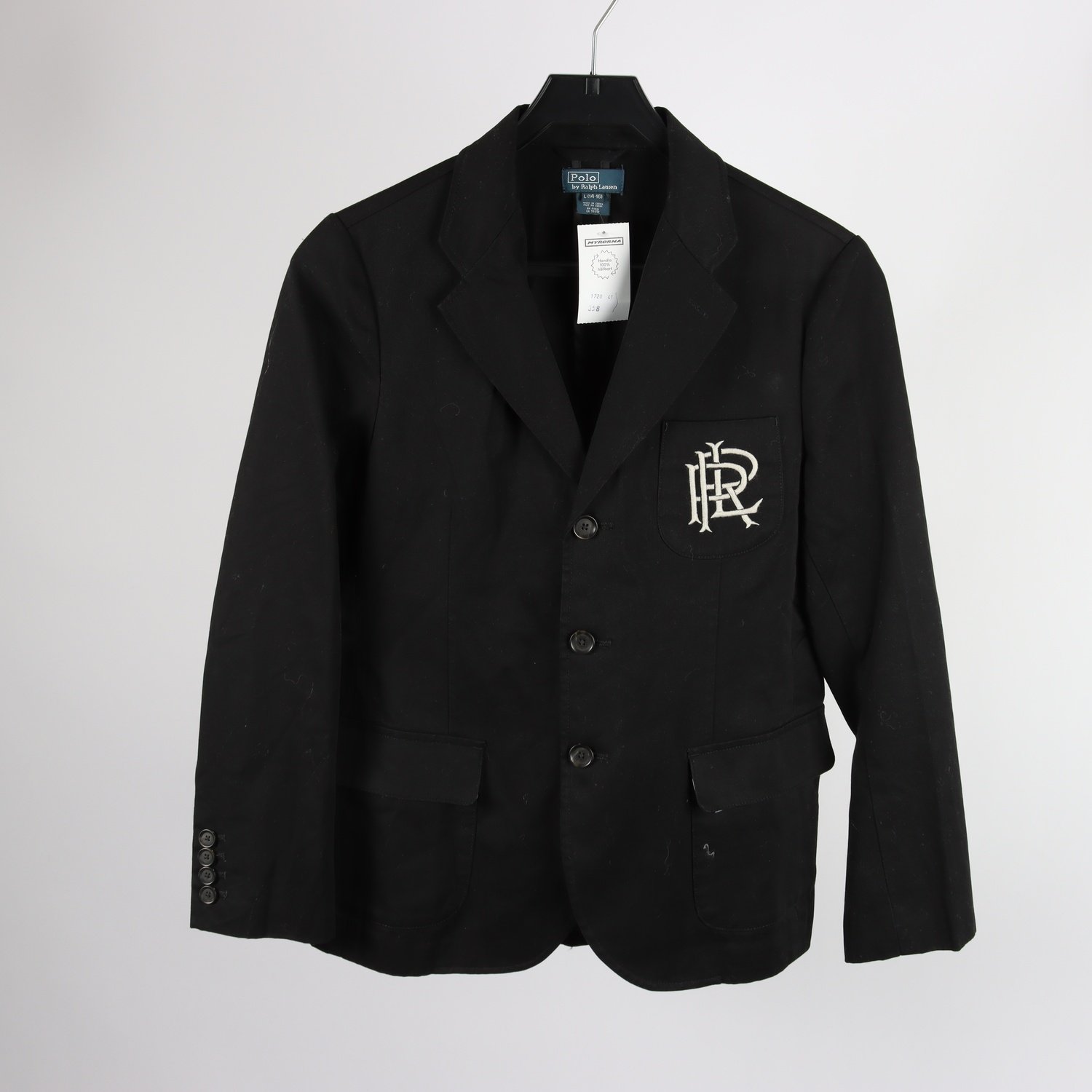 Kavaj, Polo Ralph Lauren, svart, stl. L
